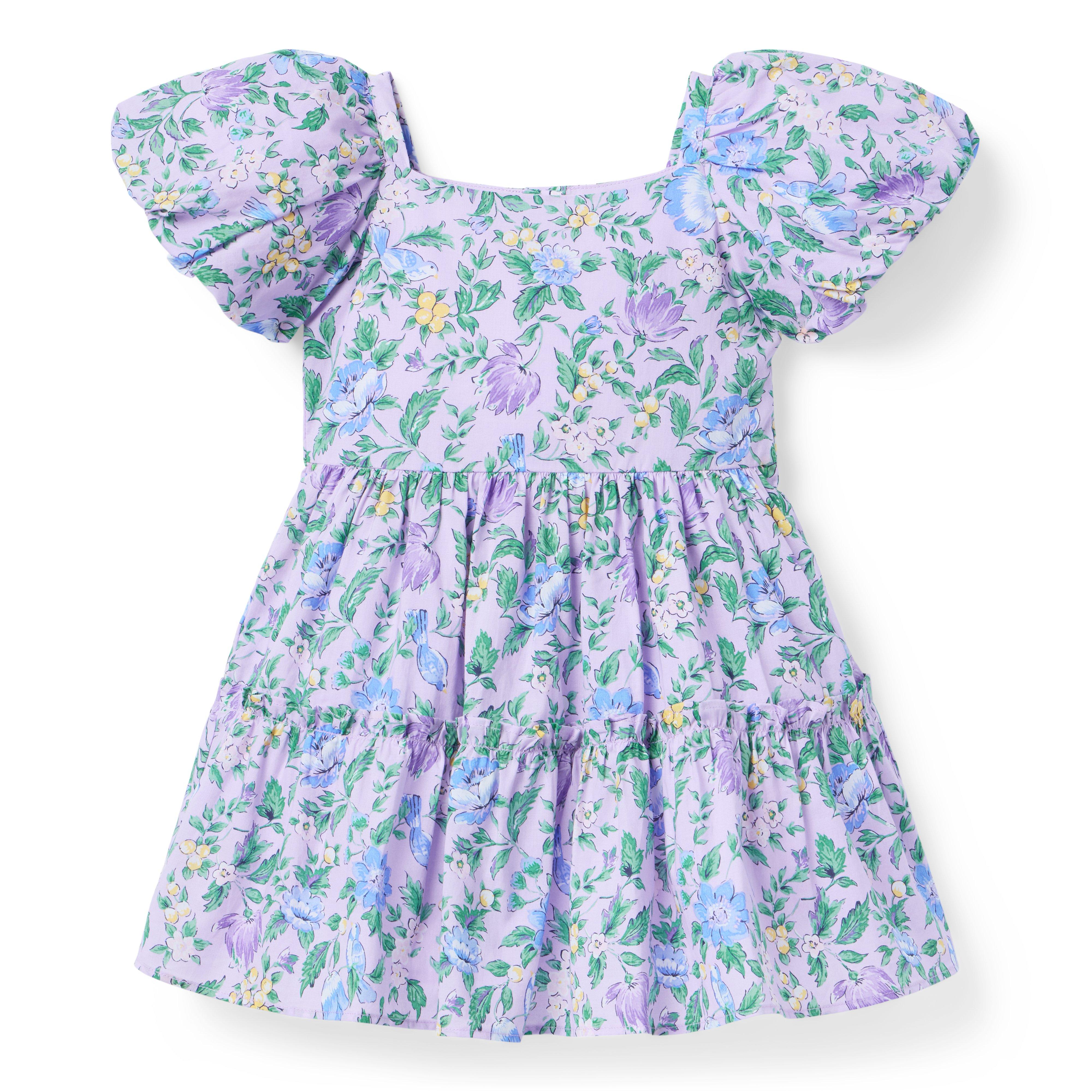 Floral Puff Sleeve Dress