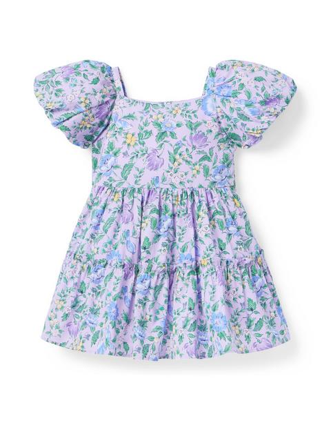 Floral Puff Sleeve Dress