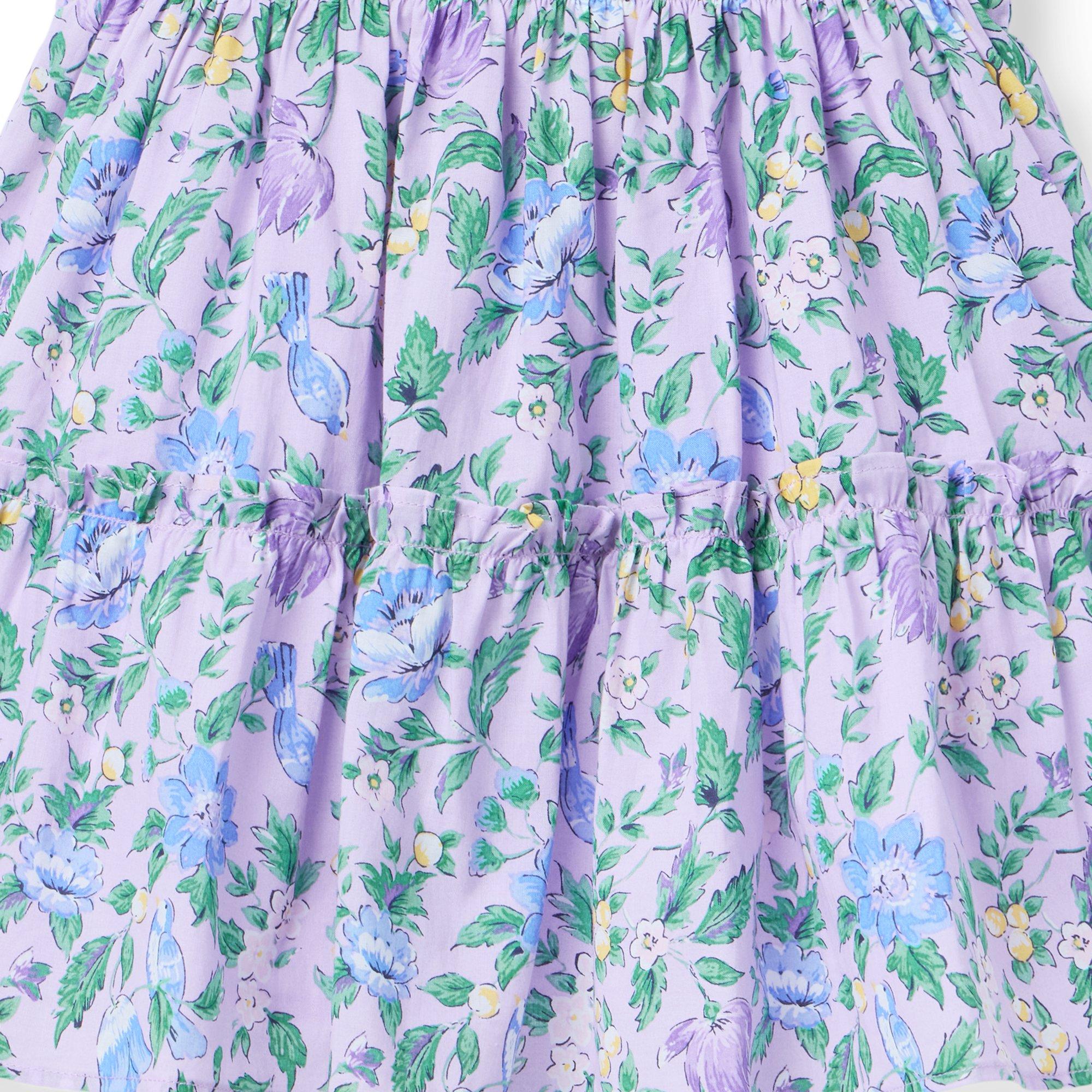 Floral Puff Sleeve Dress image number 1