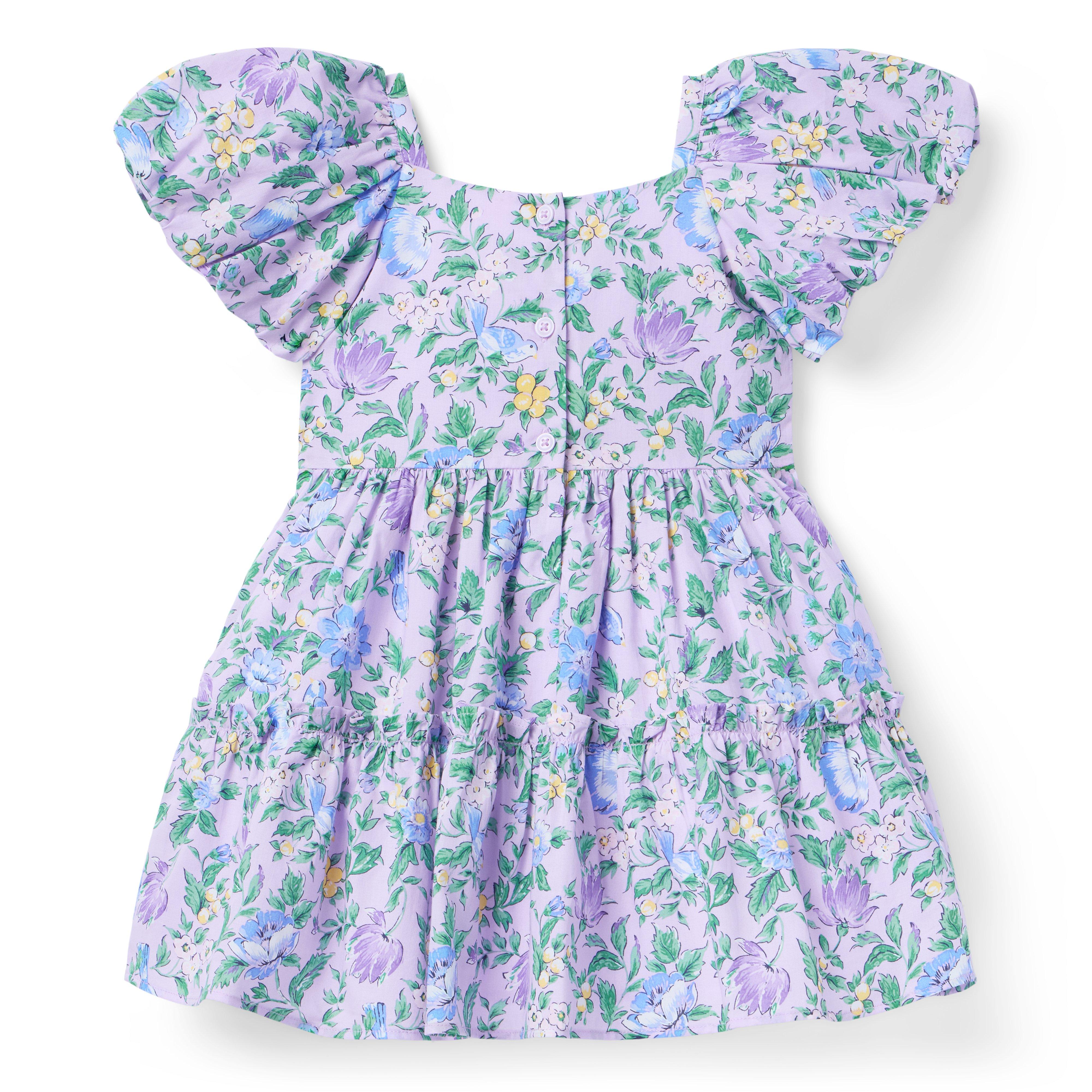 Floral Puff Sleeve Dress image number 2