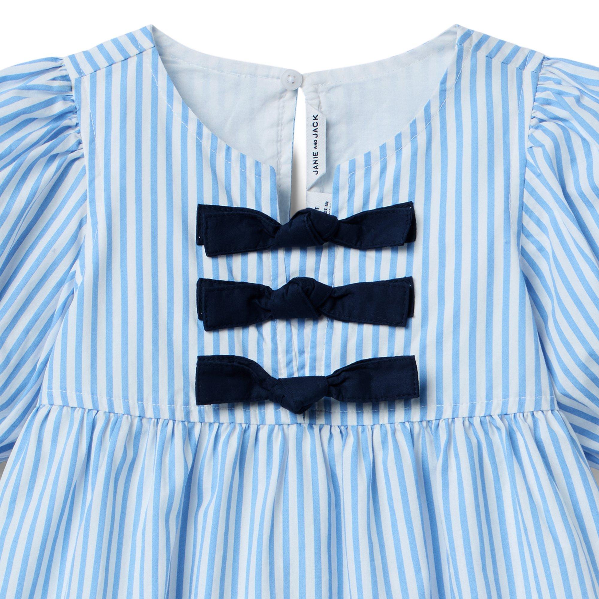 Striped Bow Dress image number 1