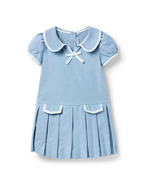 The Oxford Pleated Dress