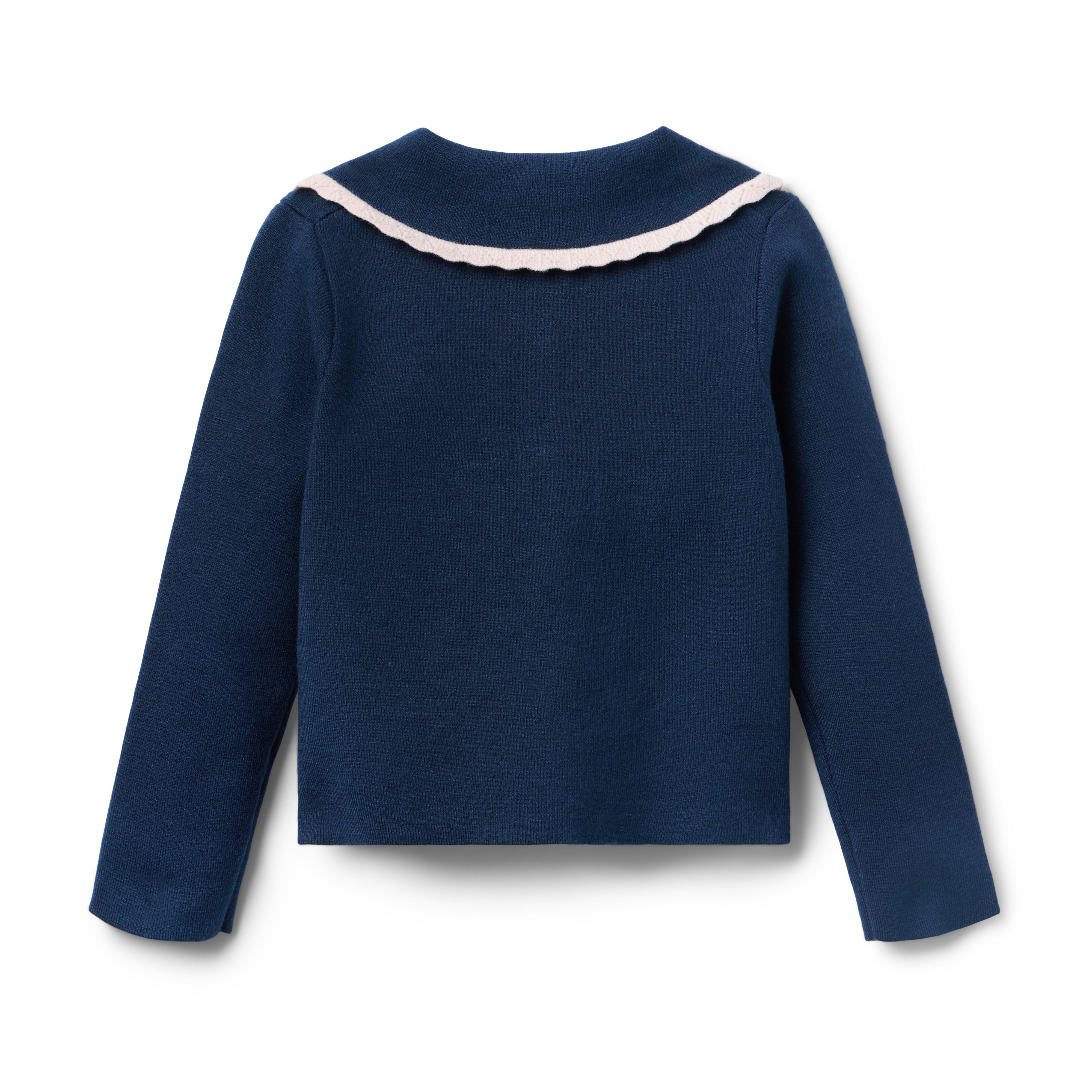 Crochet Collar Cardigan image number 2