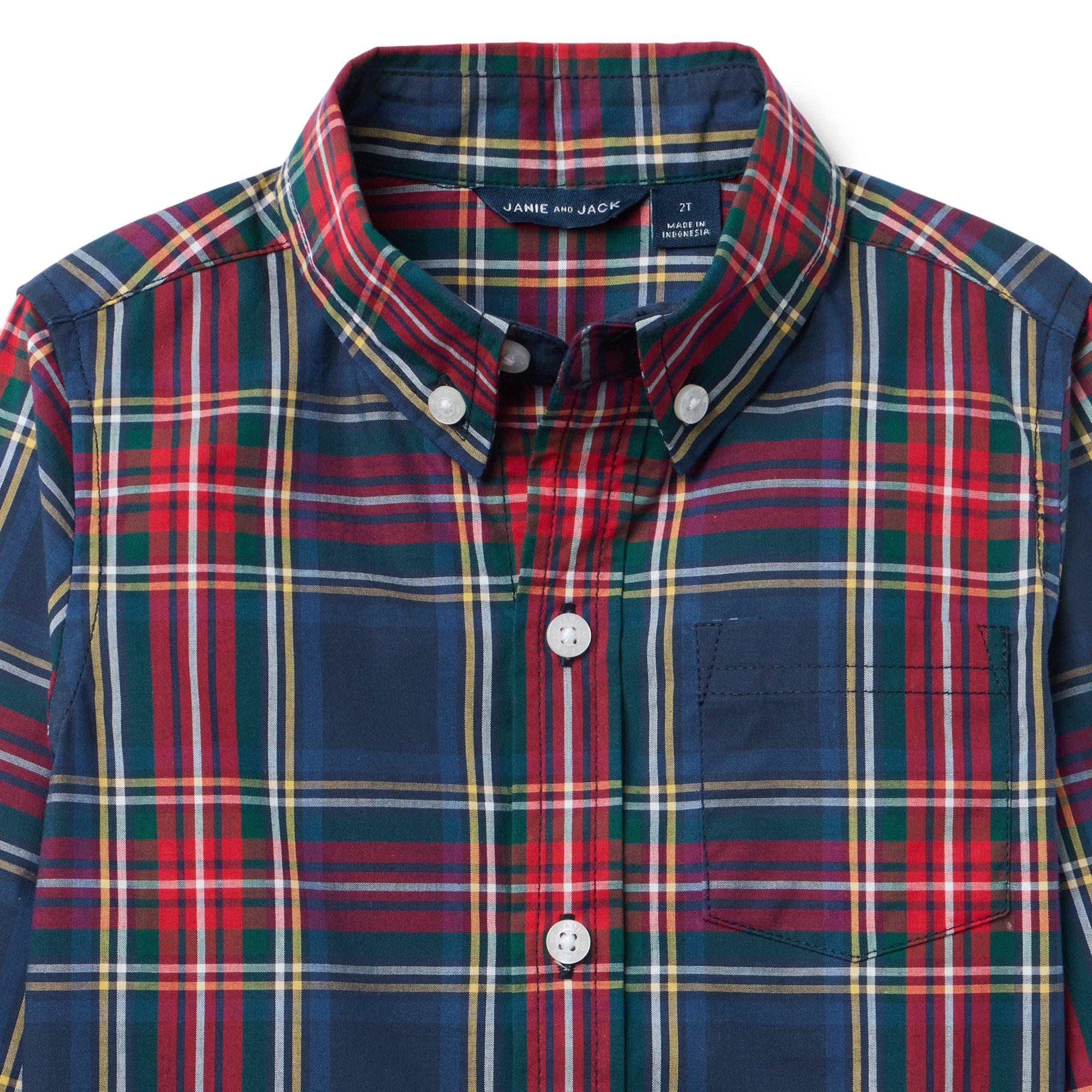 Tartan Poplin Shirt image number 1