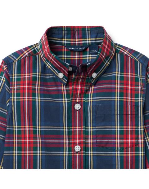 Tartan Poplin Shirt