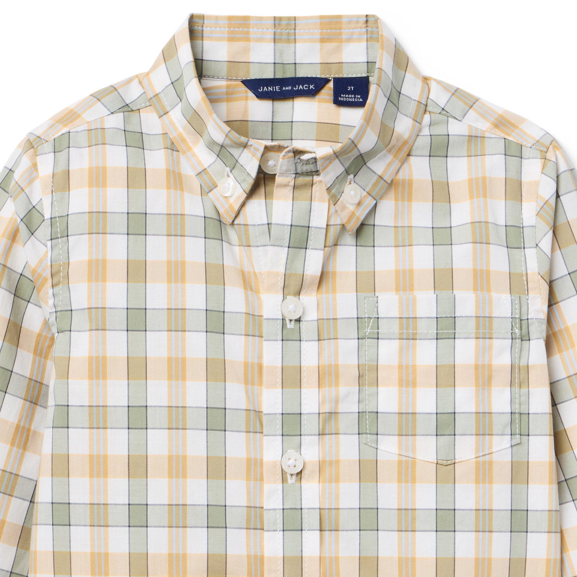 Plaid Poplin Shirt image number 1