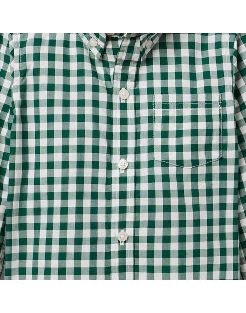 Gingham Poplin Shirt
