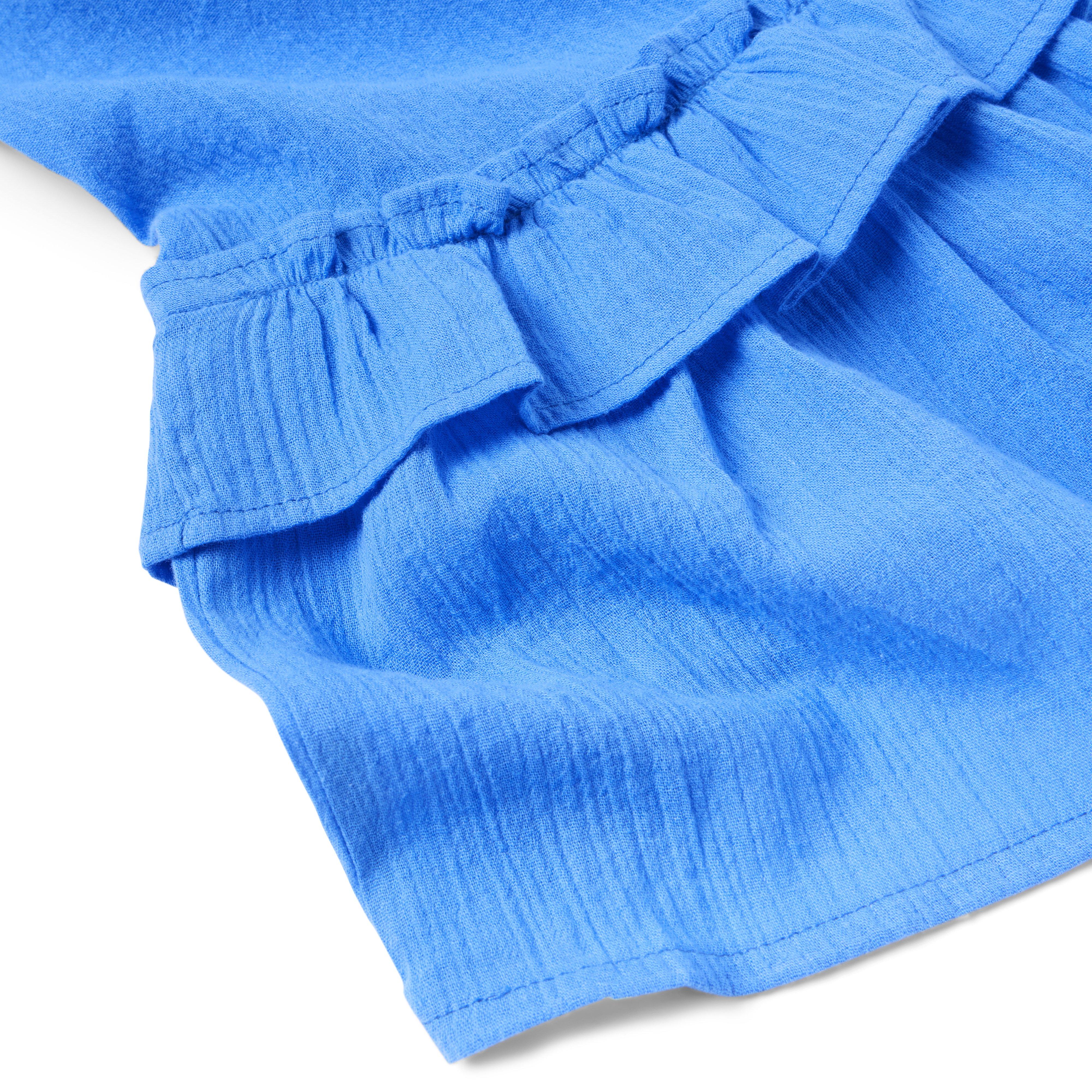 The Ruffle Gauze Dress image number 1