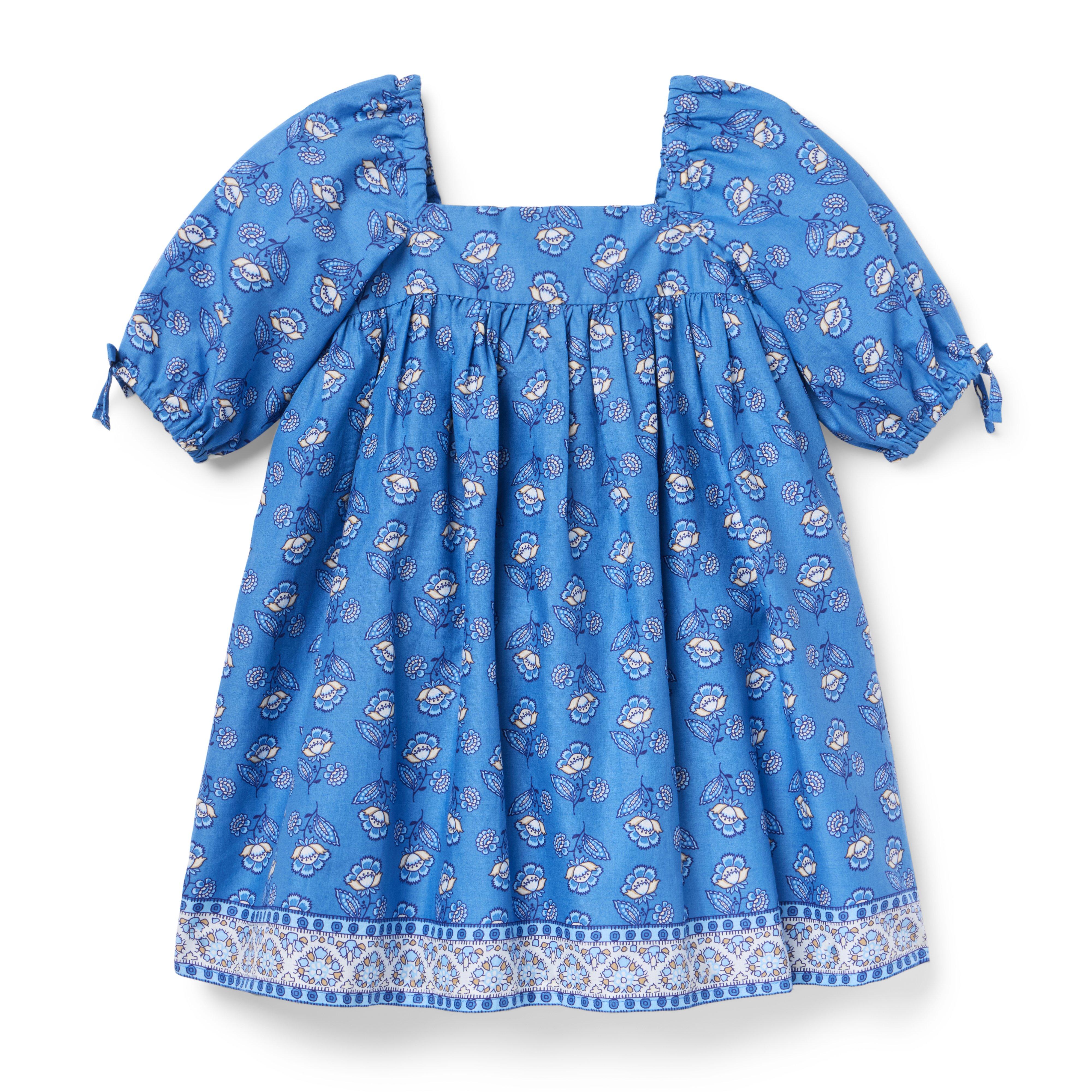 Floral Border Dress