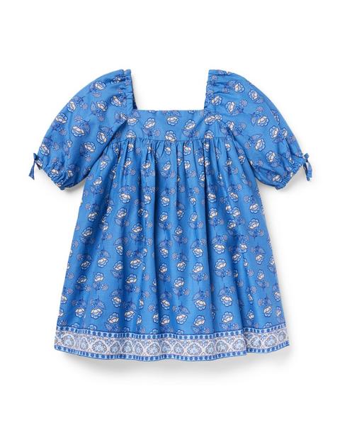 Floral Border Dress