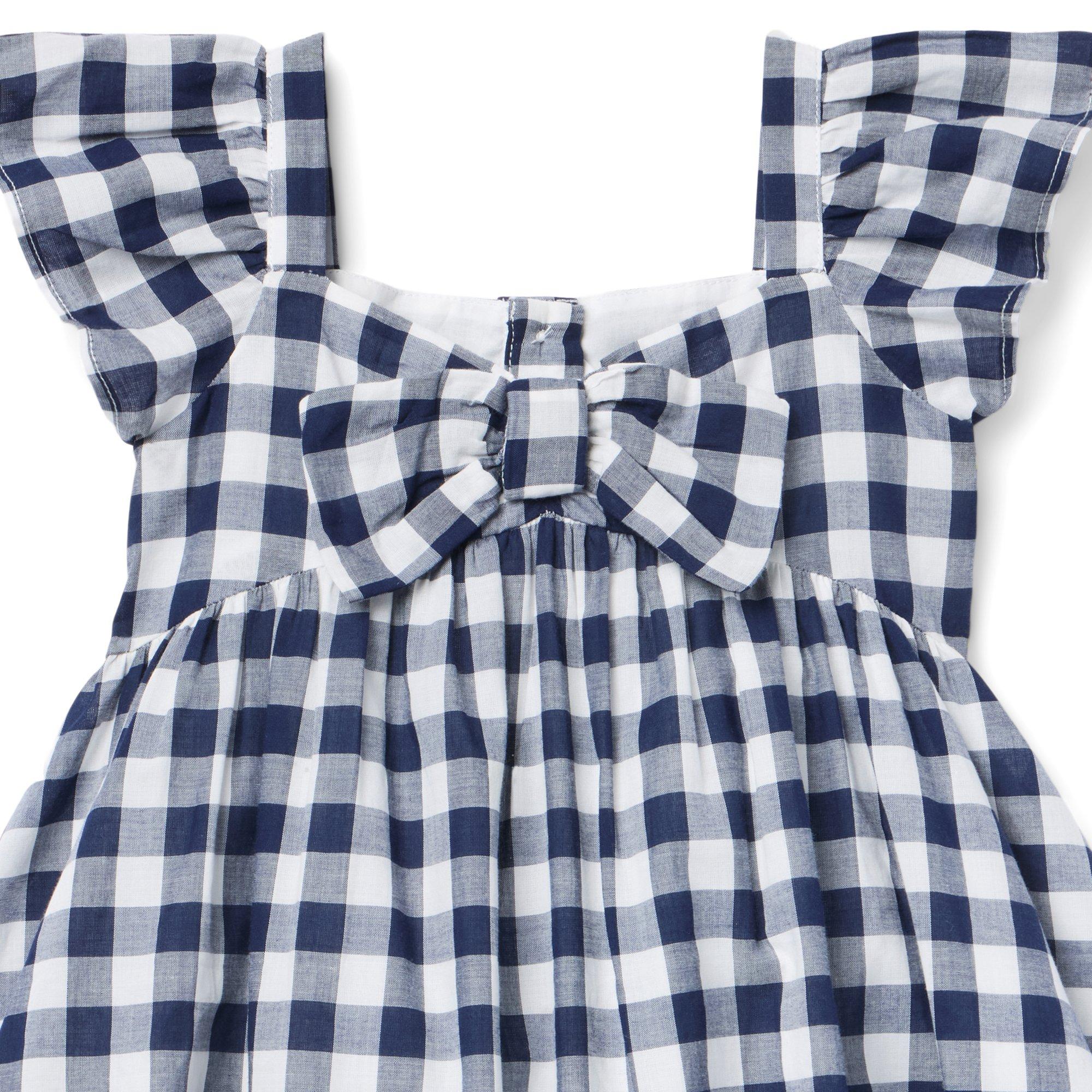 Gingham Bow Dress image number 1