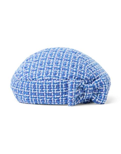 Tweed Bow Beret