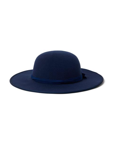 Wide-Brim Felt Hat