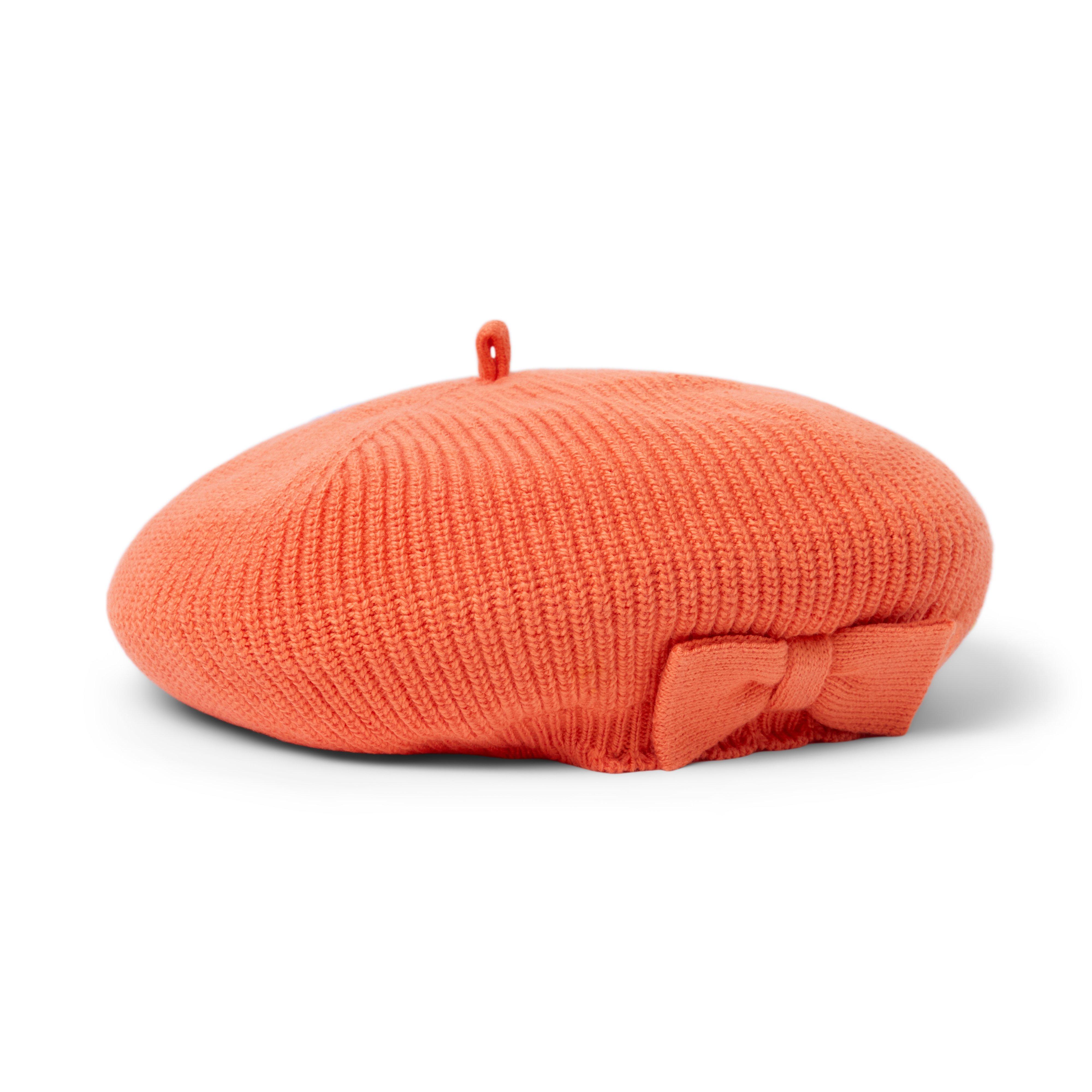 Sweater Bow Beret