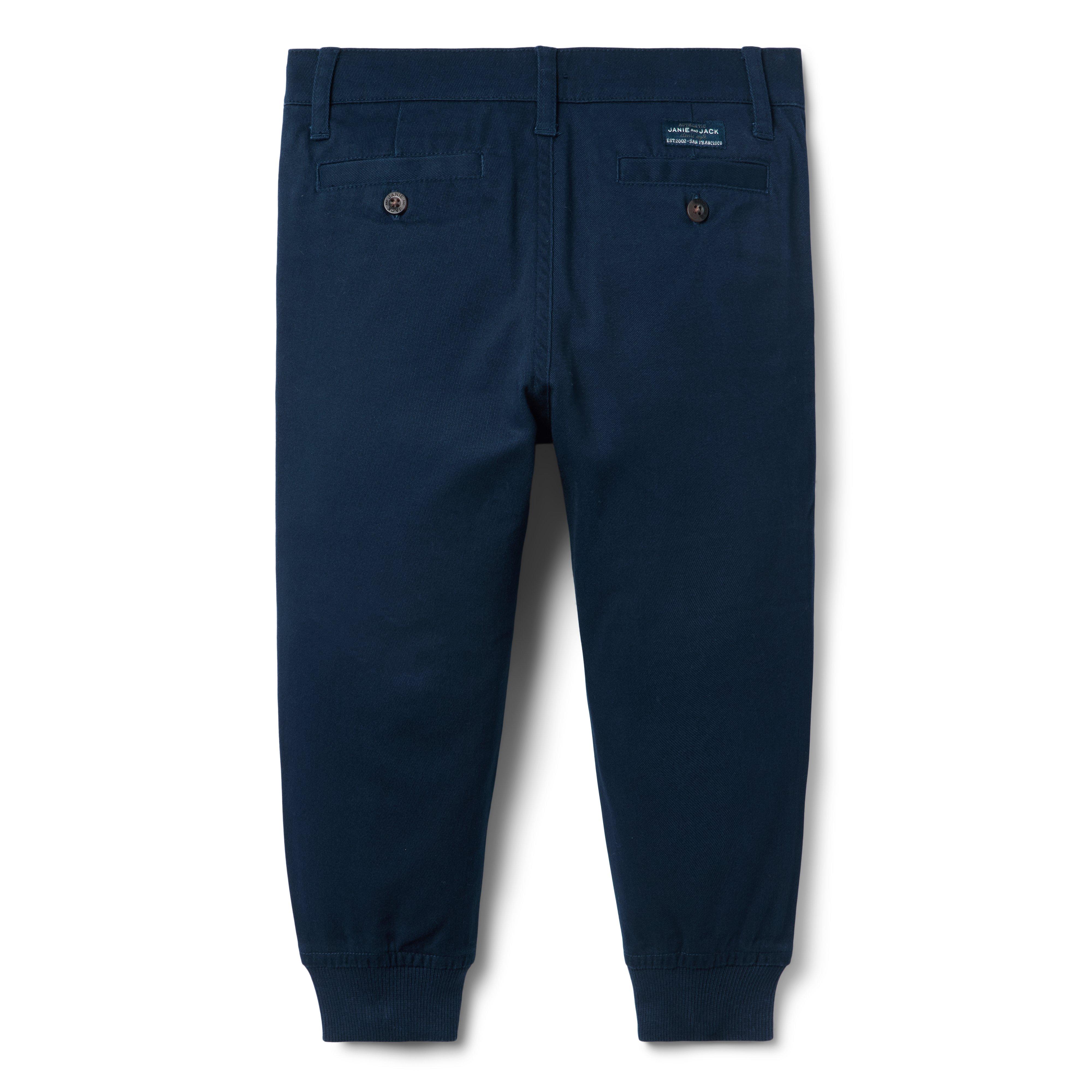 The Button Twill Jogger image number 1