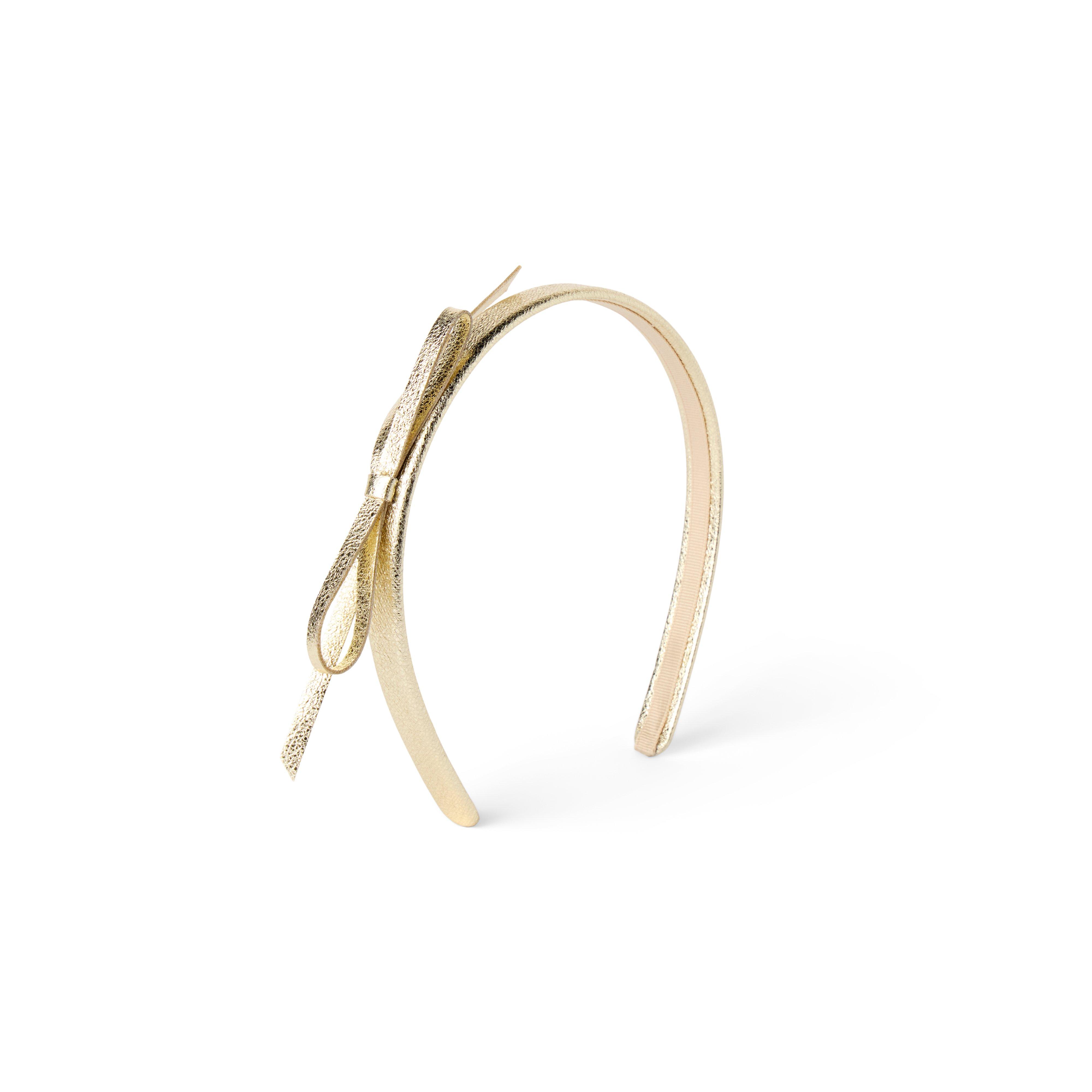 Metallic Bow Headband