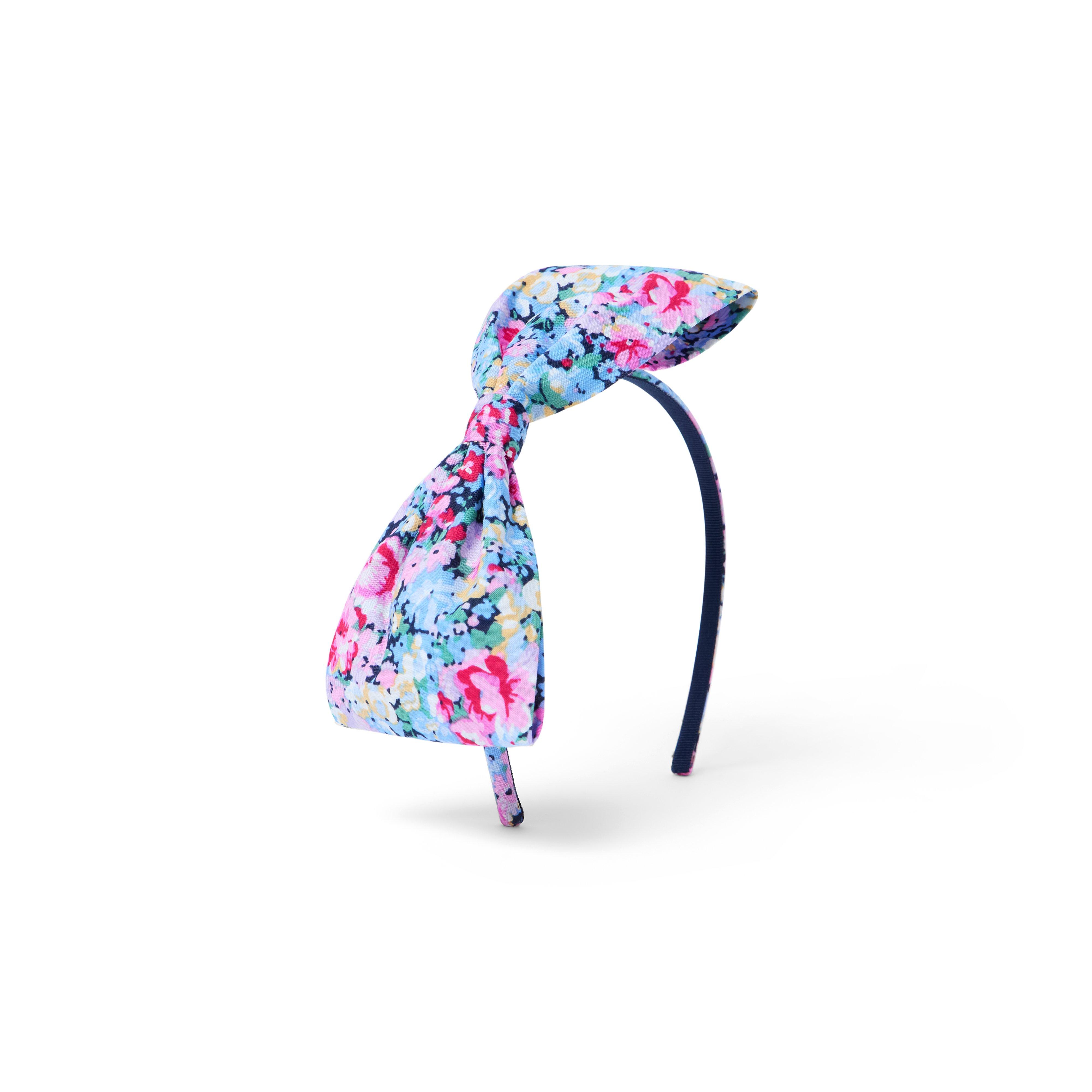 Floral Bow Headband
