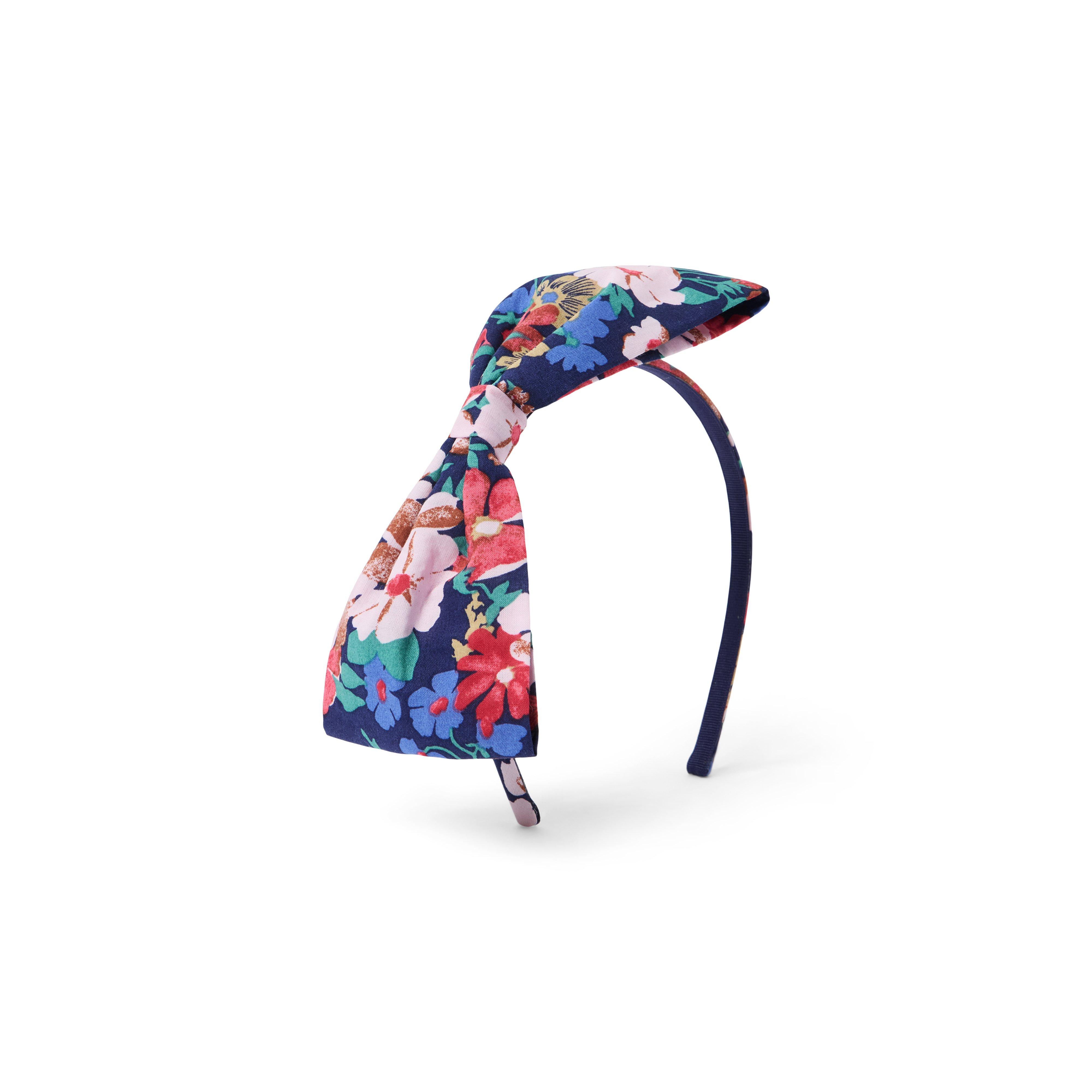 Floral Bow Headband