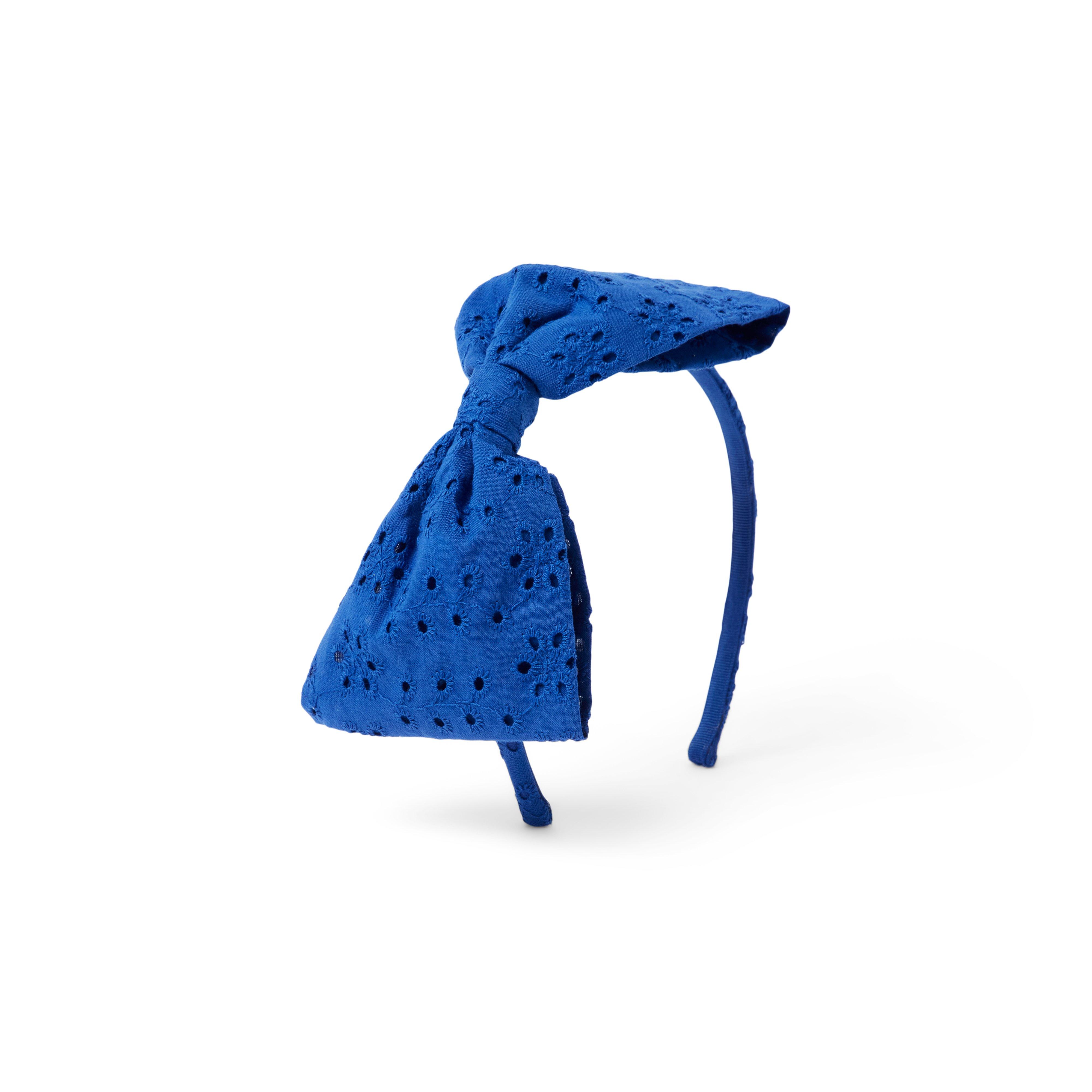 Eyelet Bow Headband