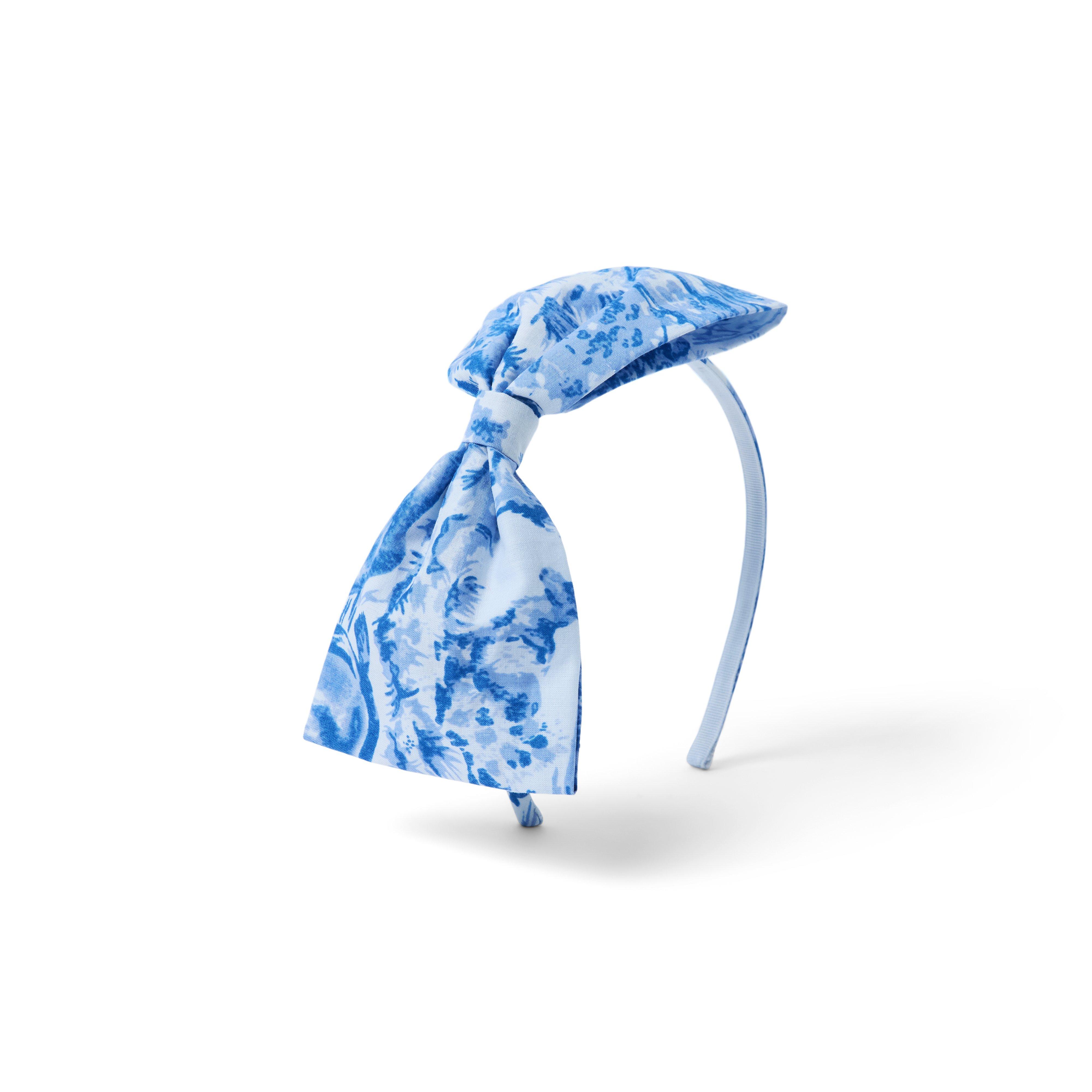 Toile Bow Headband 