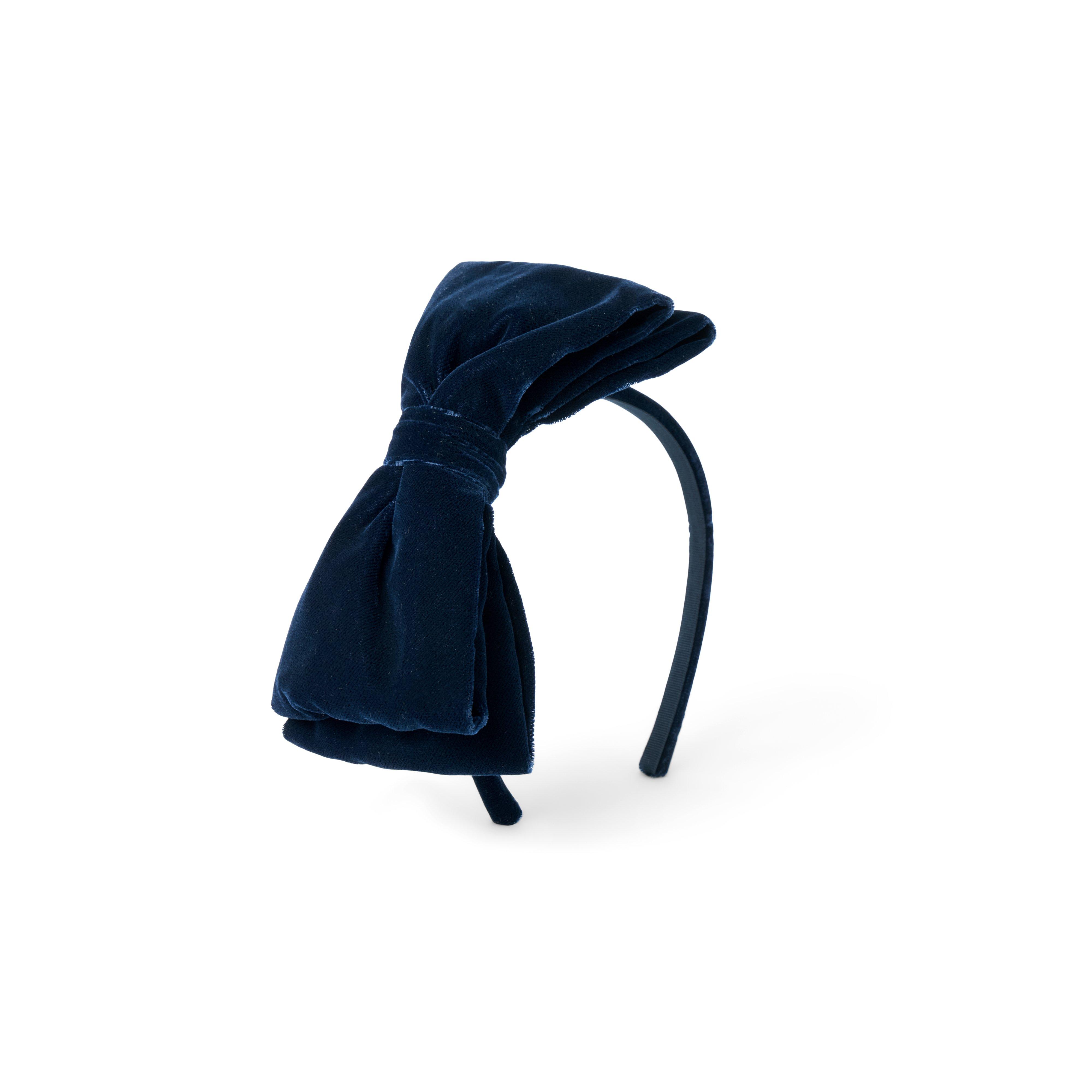 Velvet Bow Headband