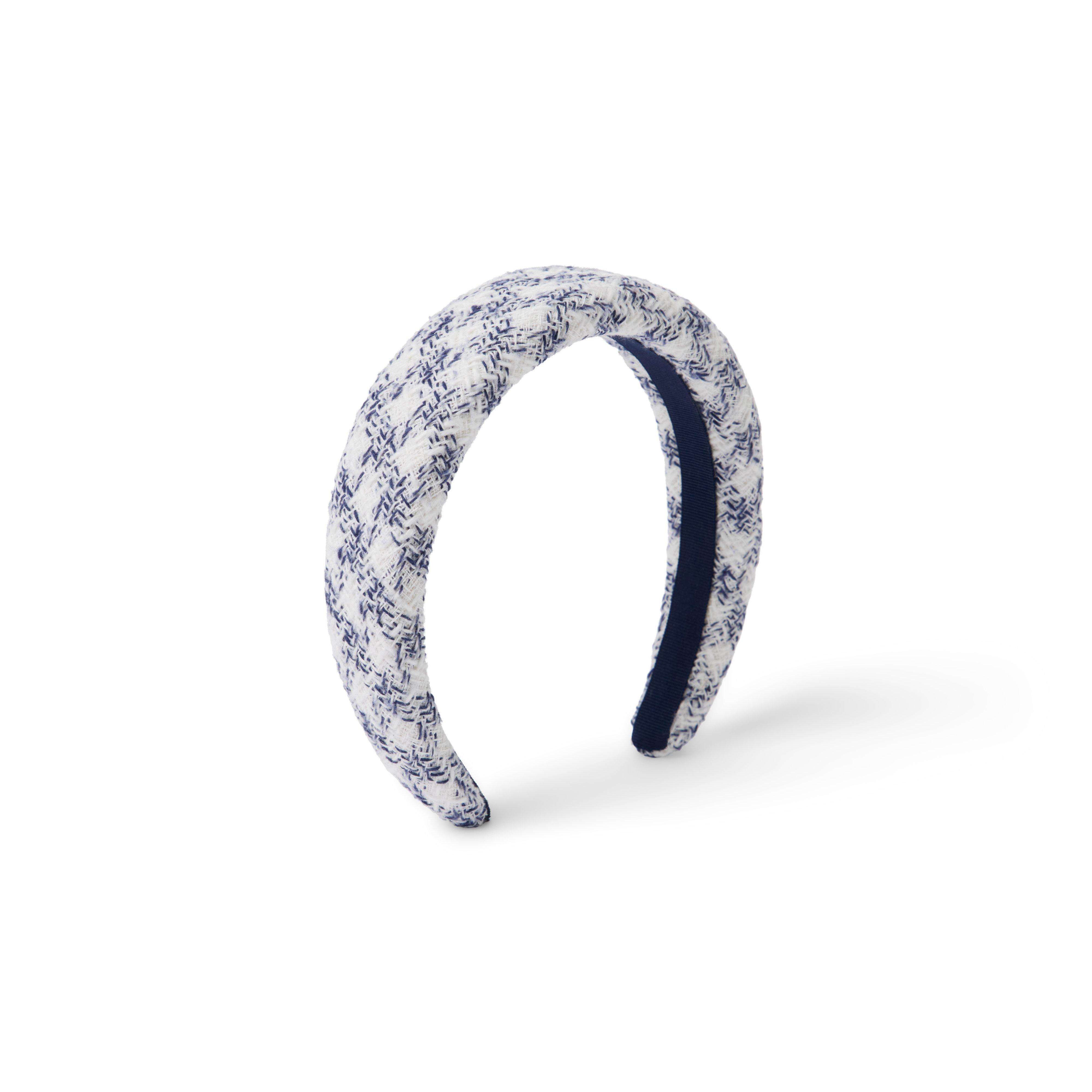 Houndstooth Tweed Headband