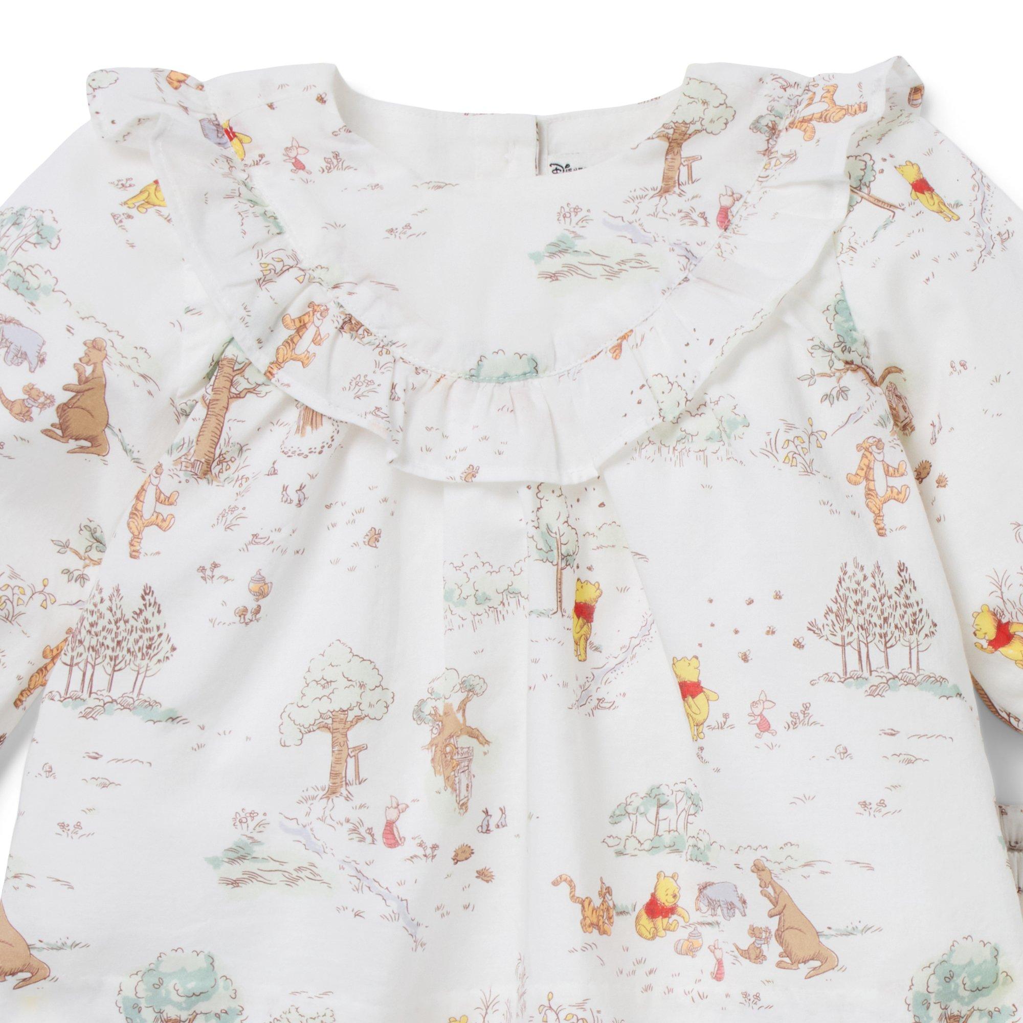 Disney Winnie The Pooh Toile Ruffle Matching Set image number 2