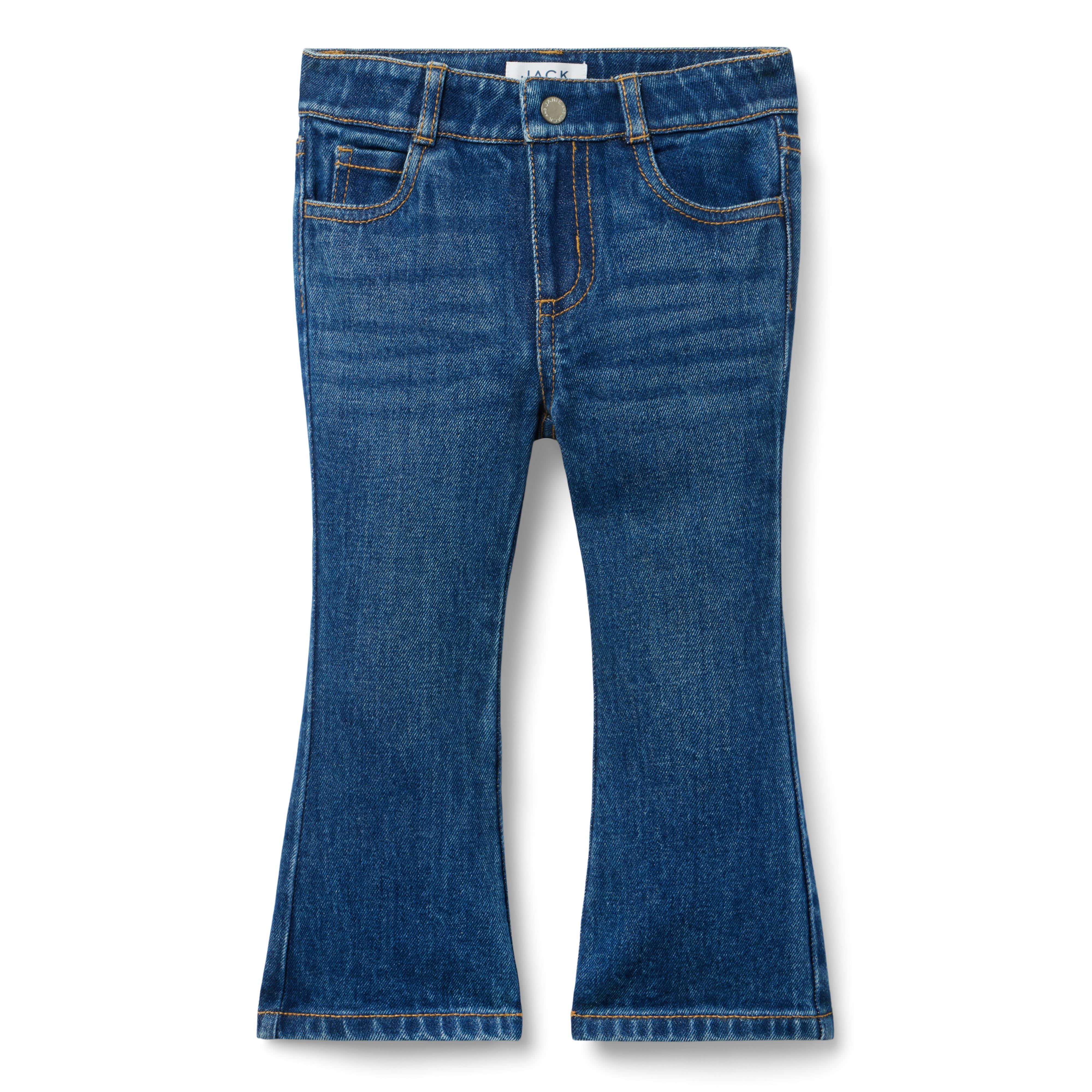 Flare Jean In Medium Wash