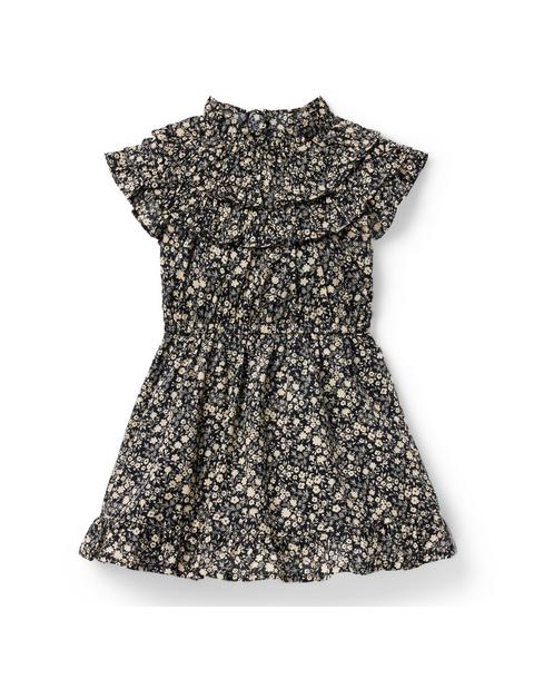 Ditsy Floral Ruffle Dress