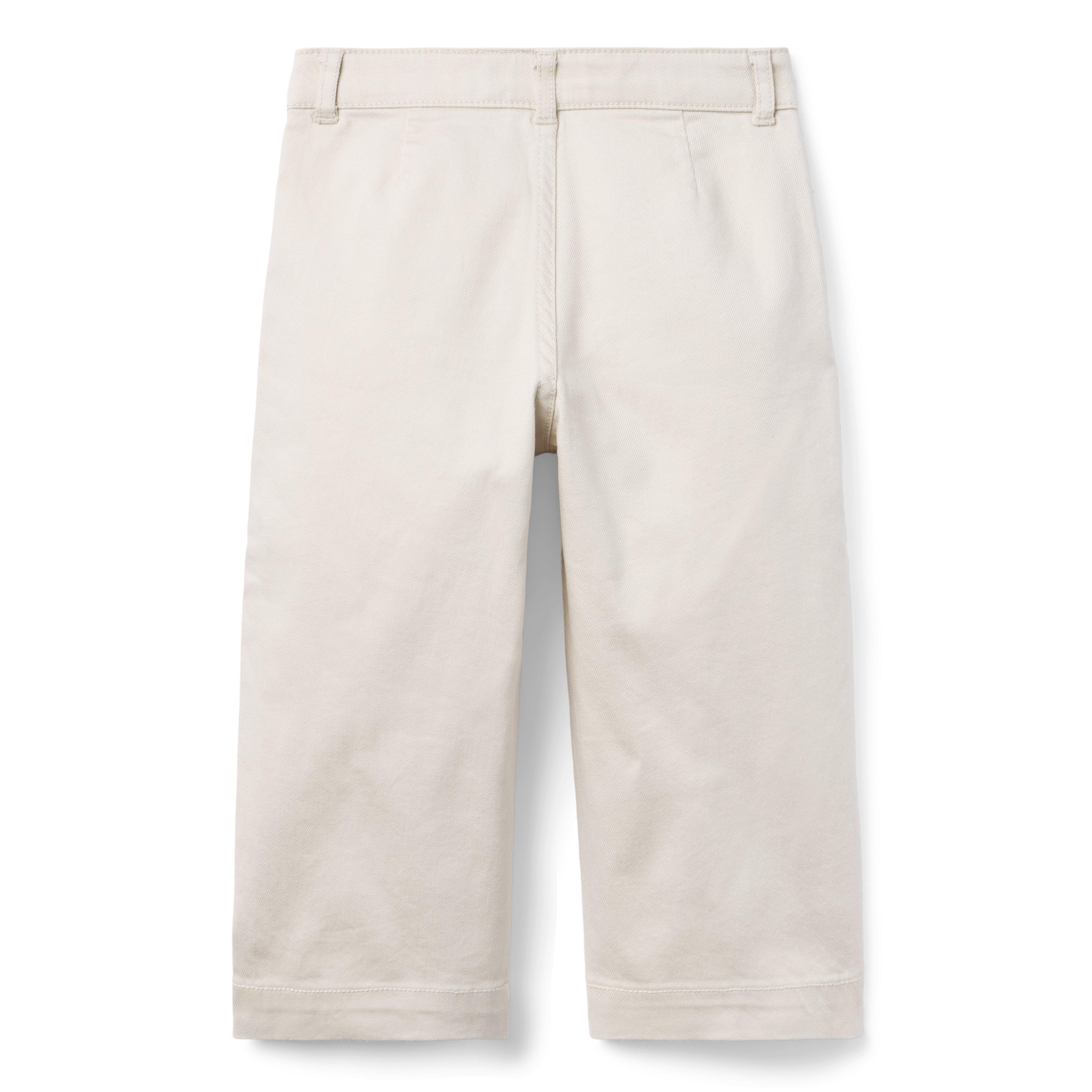 The Wide Leg Twill Pant image number 1