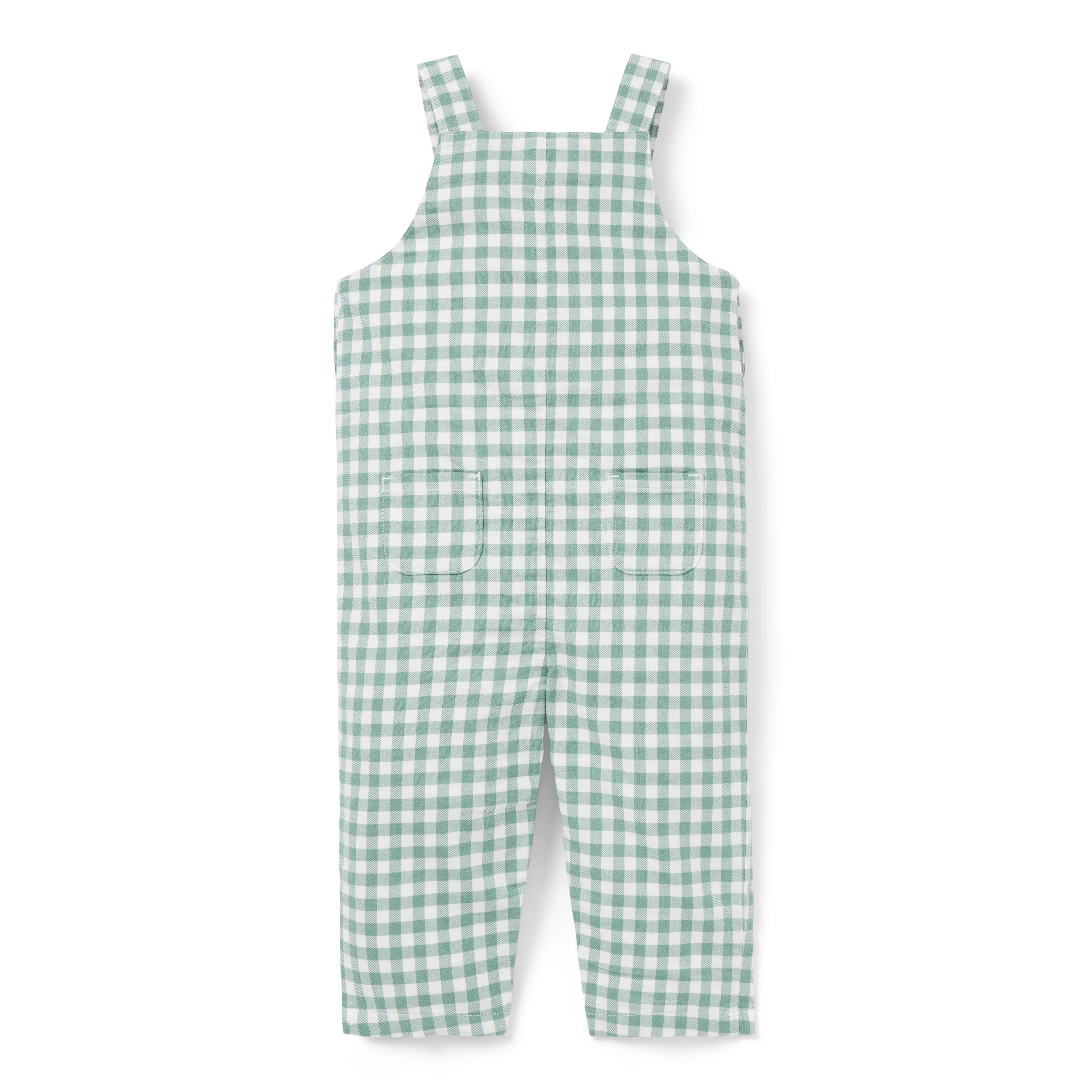 Baby Gingham Dog Overall image number 2