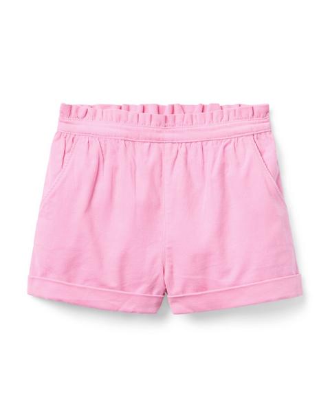 Corduroy Ruffle Short