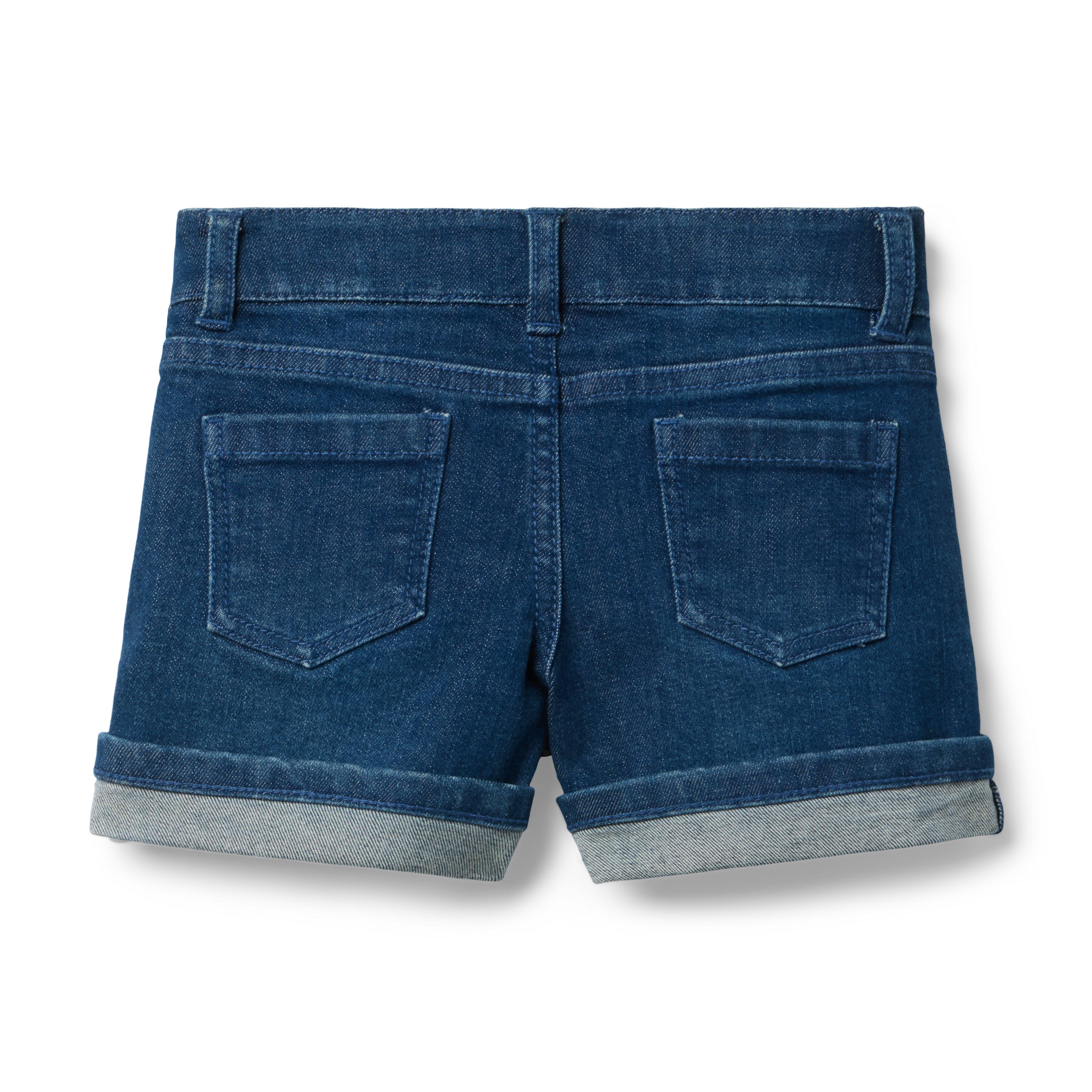 Denim Cuffed Short In Medium Wash image number 1