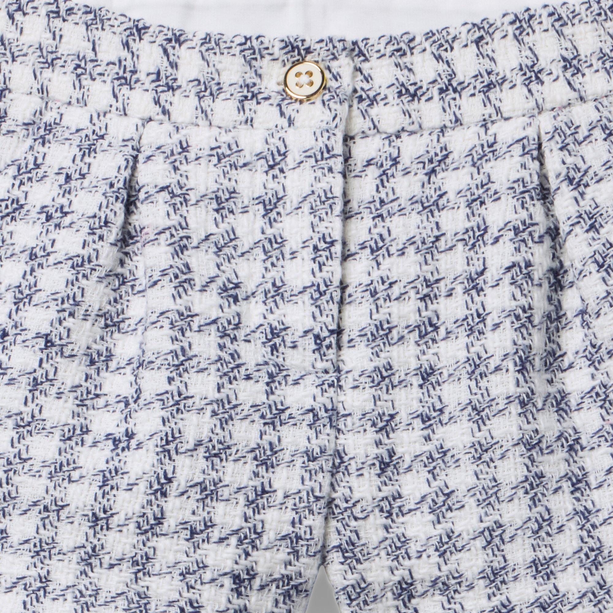 Houndstooth Tweed Short image number 1