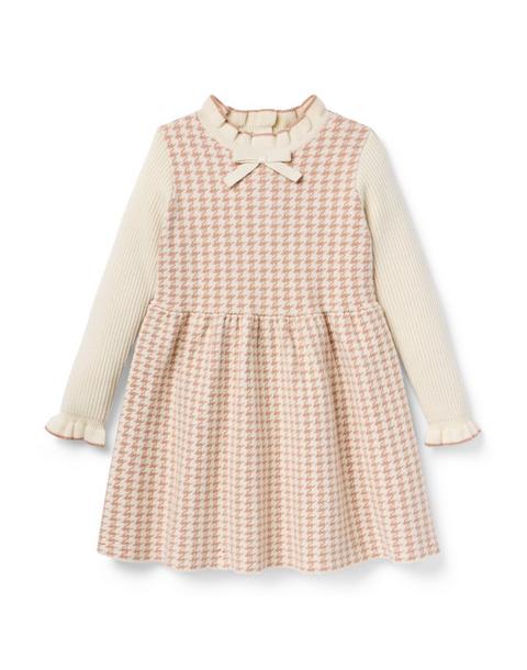 The Houndstooth Sweater Dress
