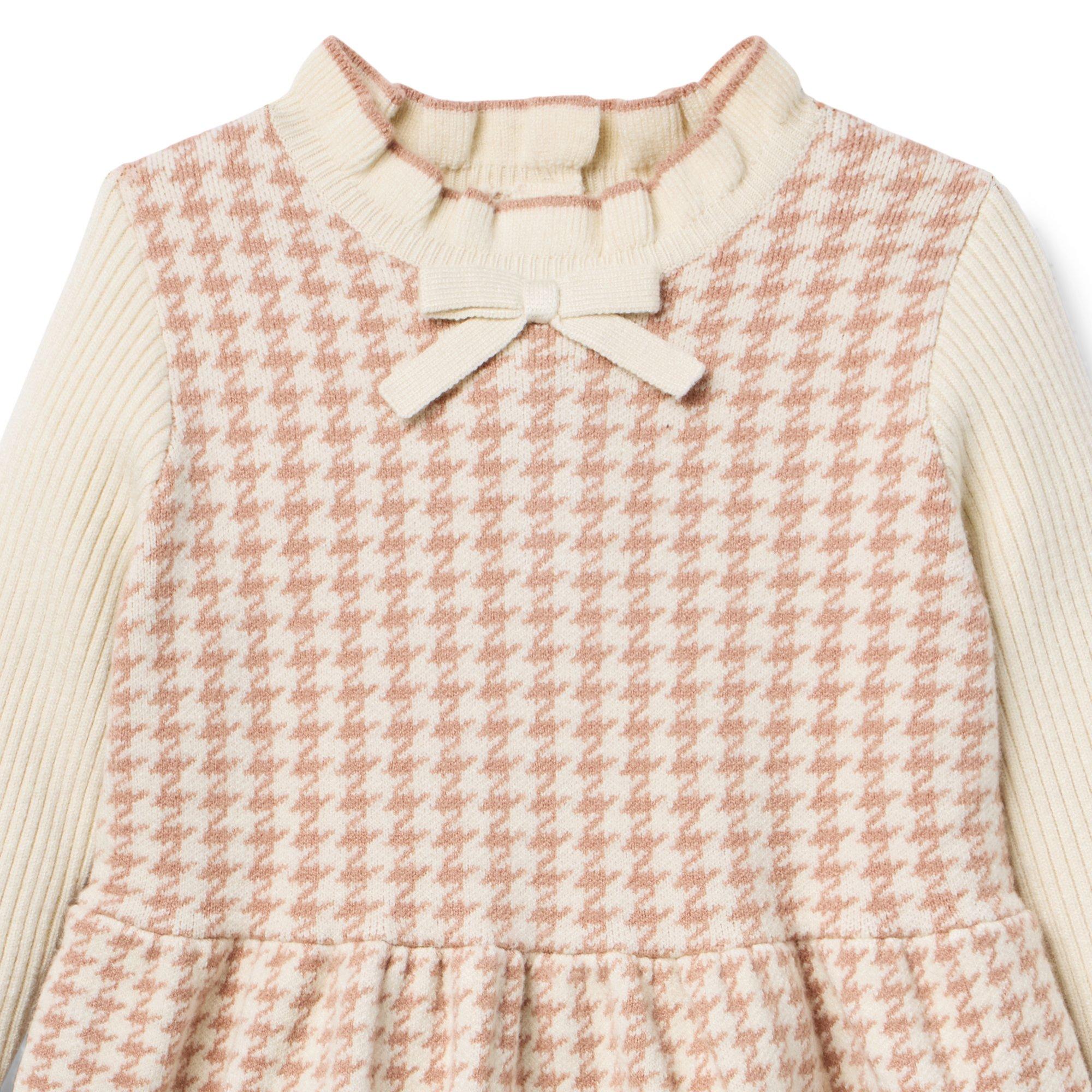 The Houndstooth Sweater Dress image number 1