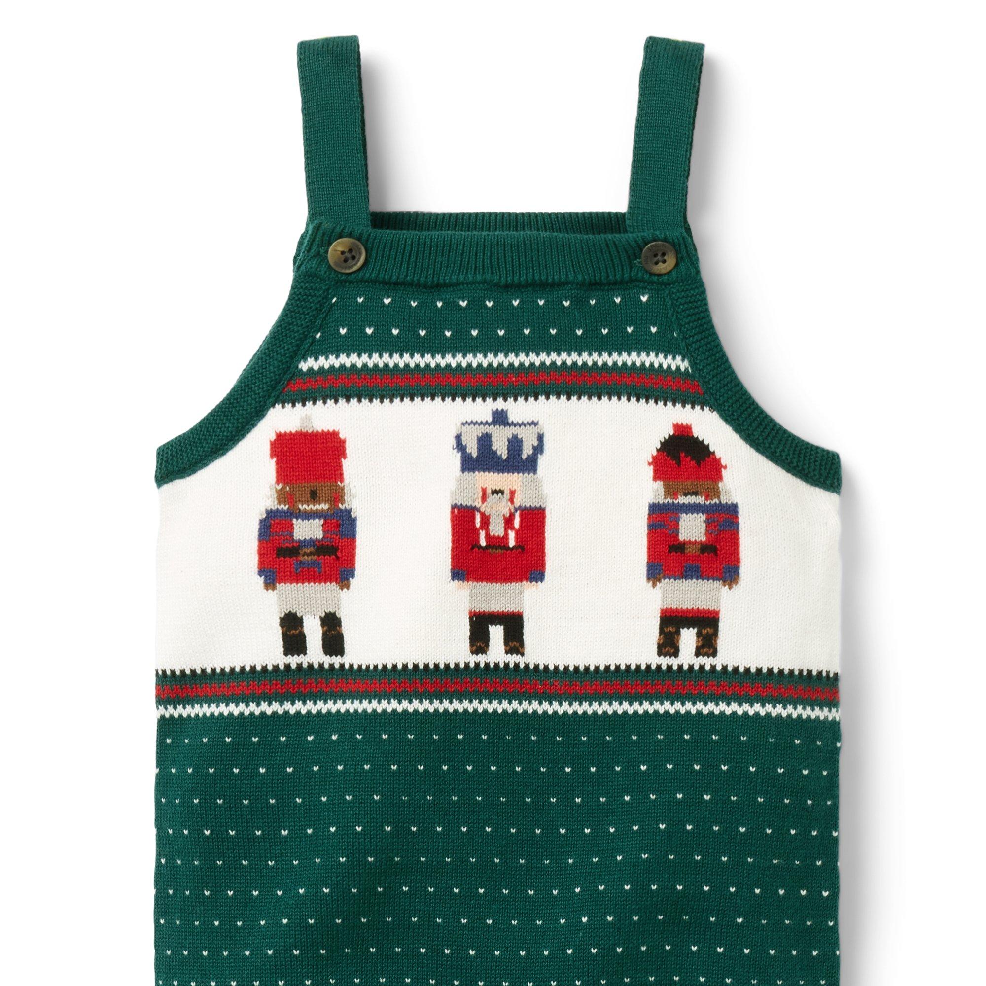 Baby Nutcracker Sweater Overall image number 1