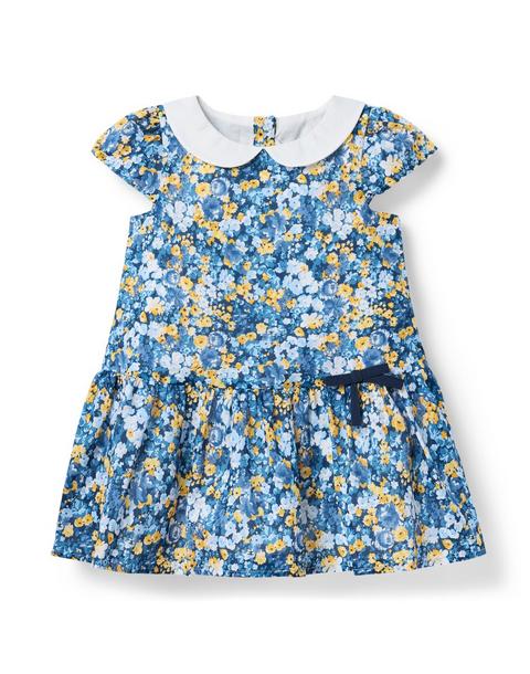 Floral Dropwaist Dress