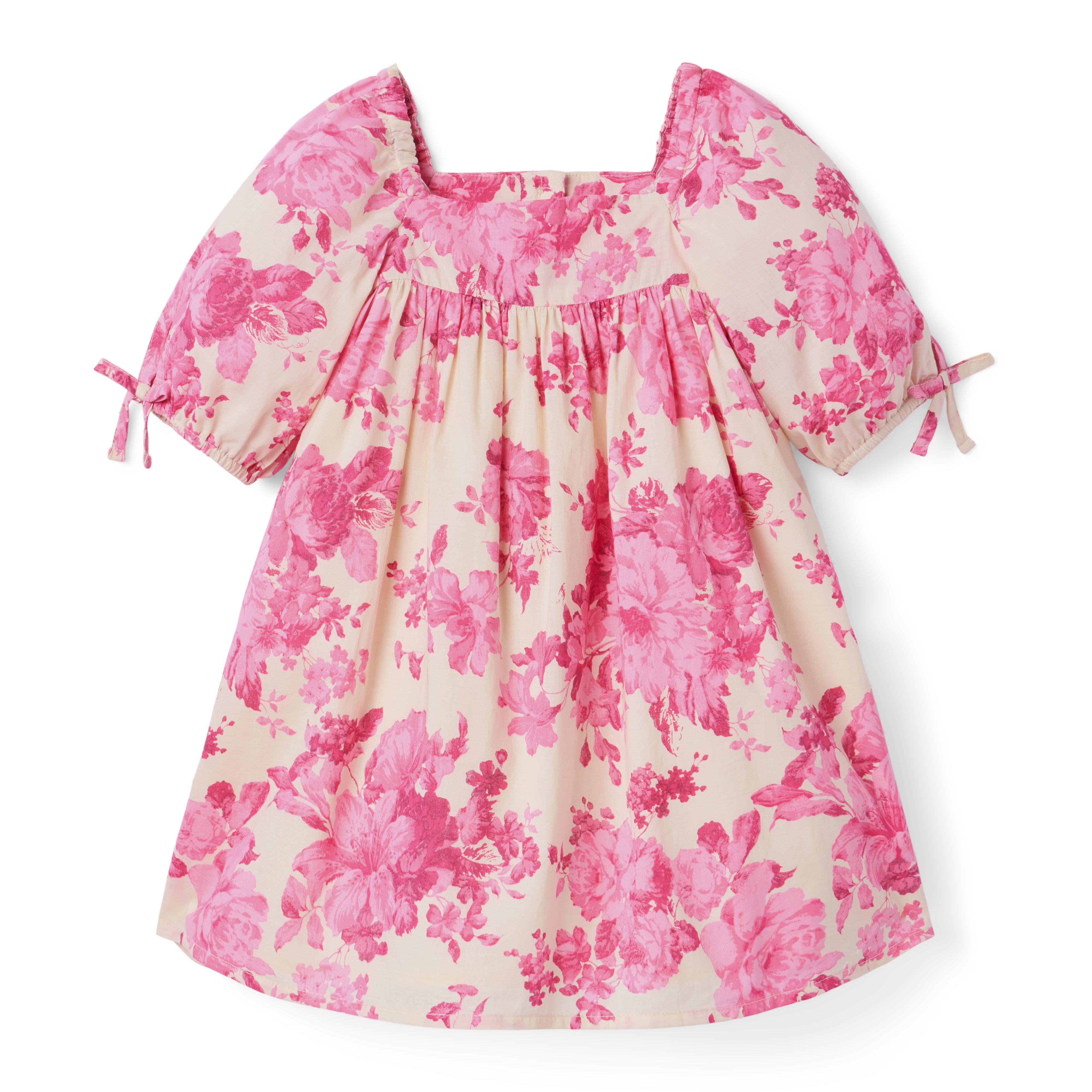 Floral Puff Sleeve Dress