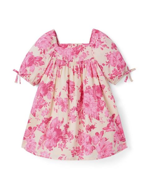 Floral Puff Sleeve Dress