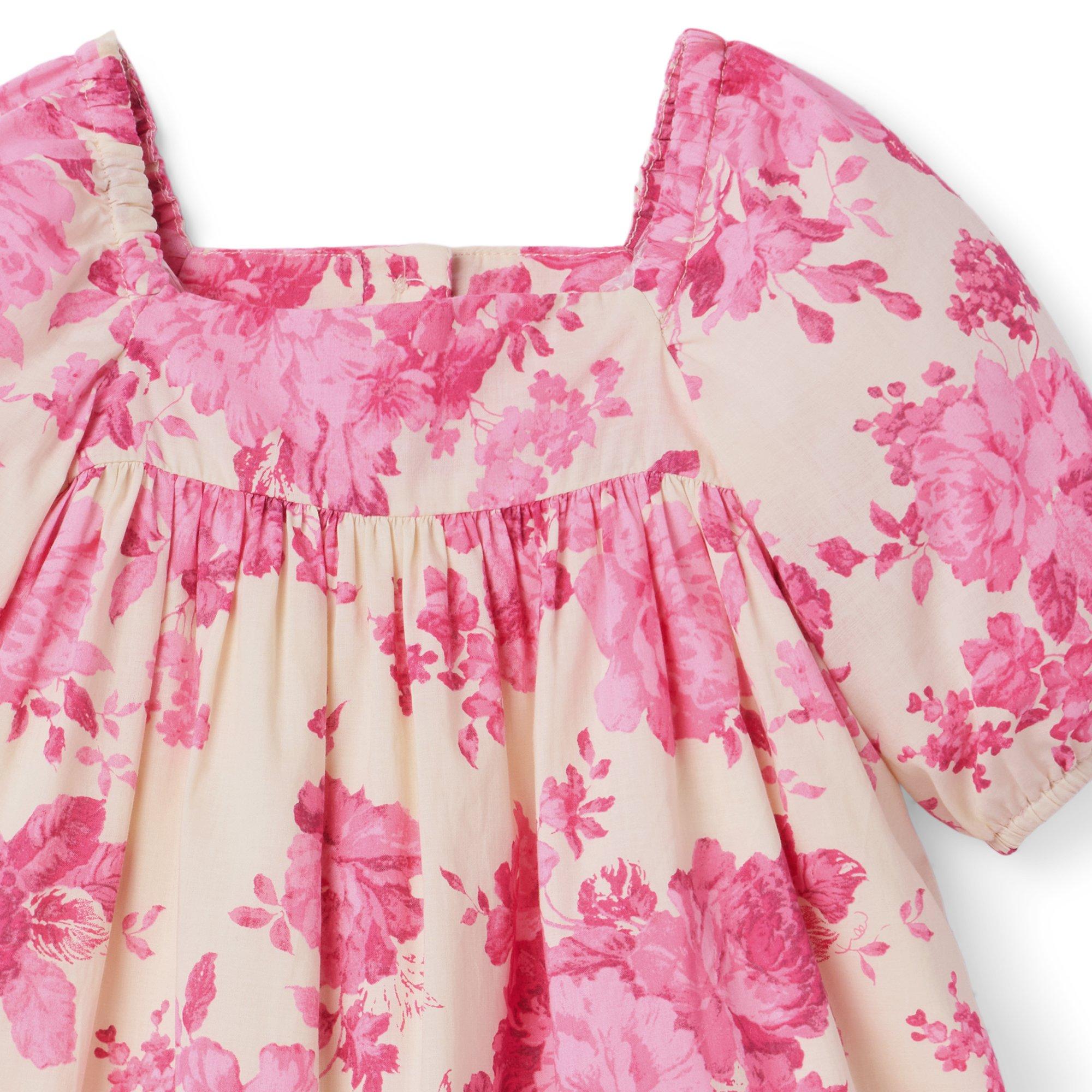 Floral Puff Sleeve Dress image number 1