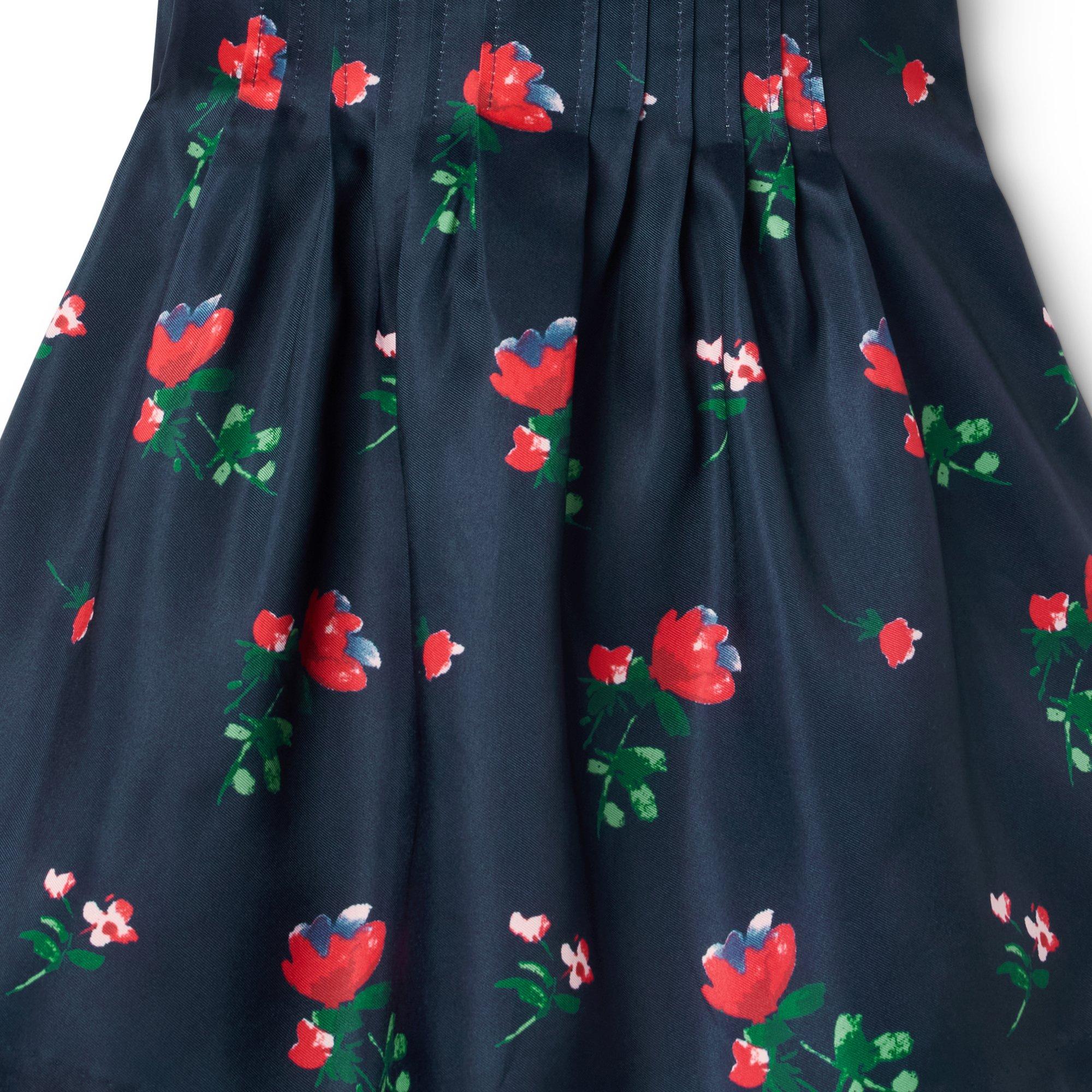 The Pintuck Floral Dress image number 1