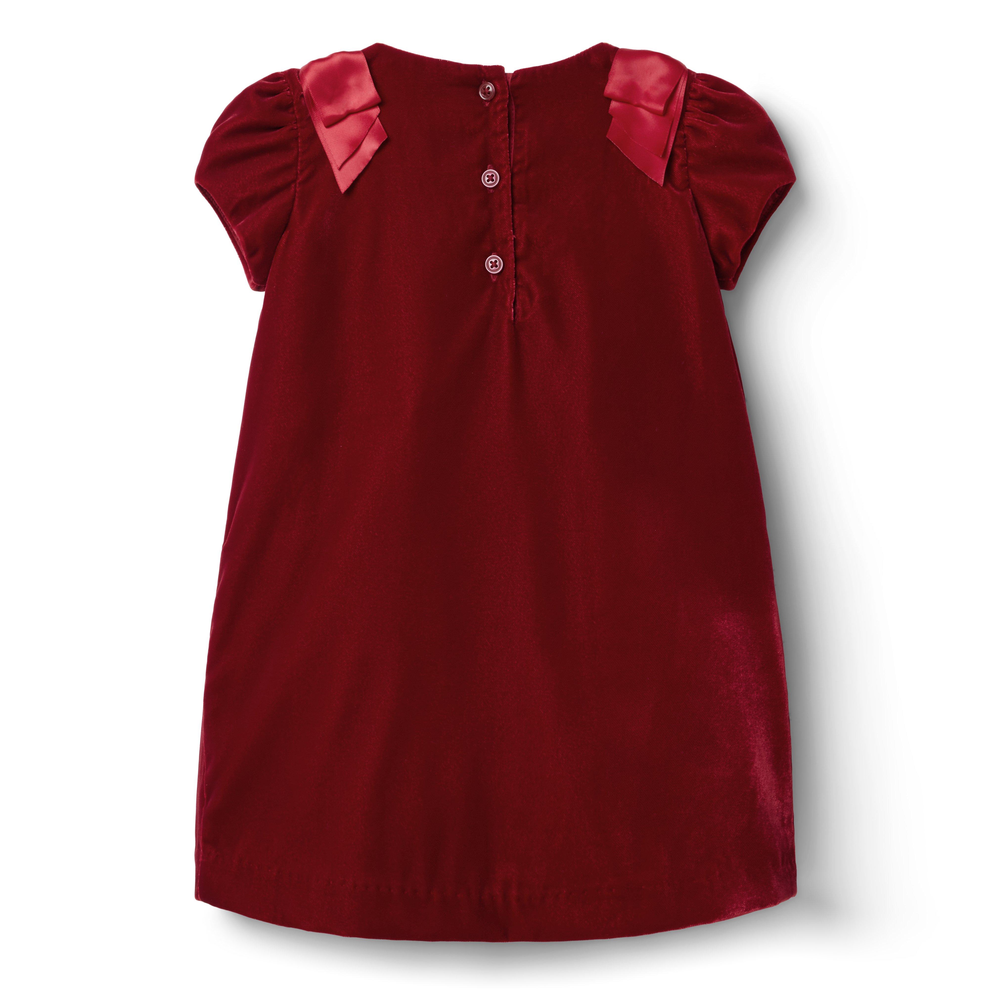 The Velvet Shoulder Bow Dress image number 2