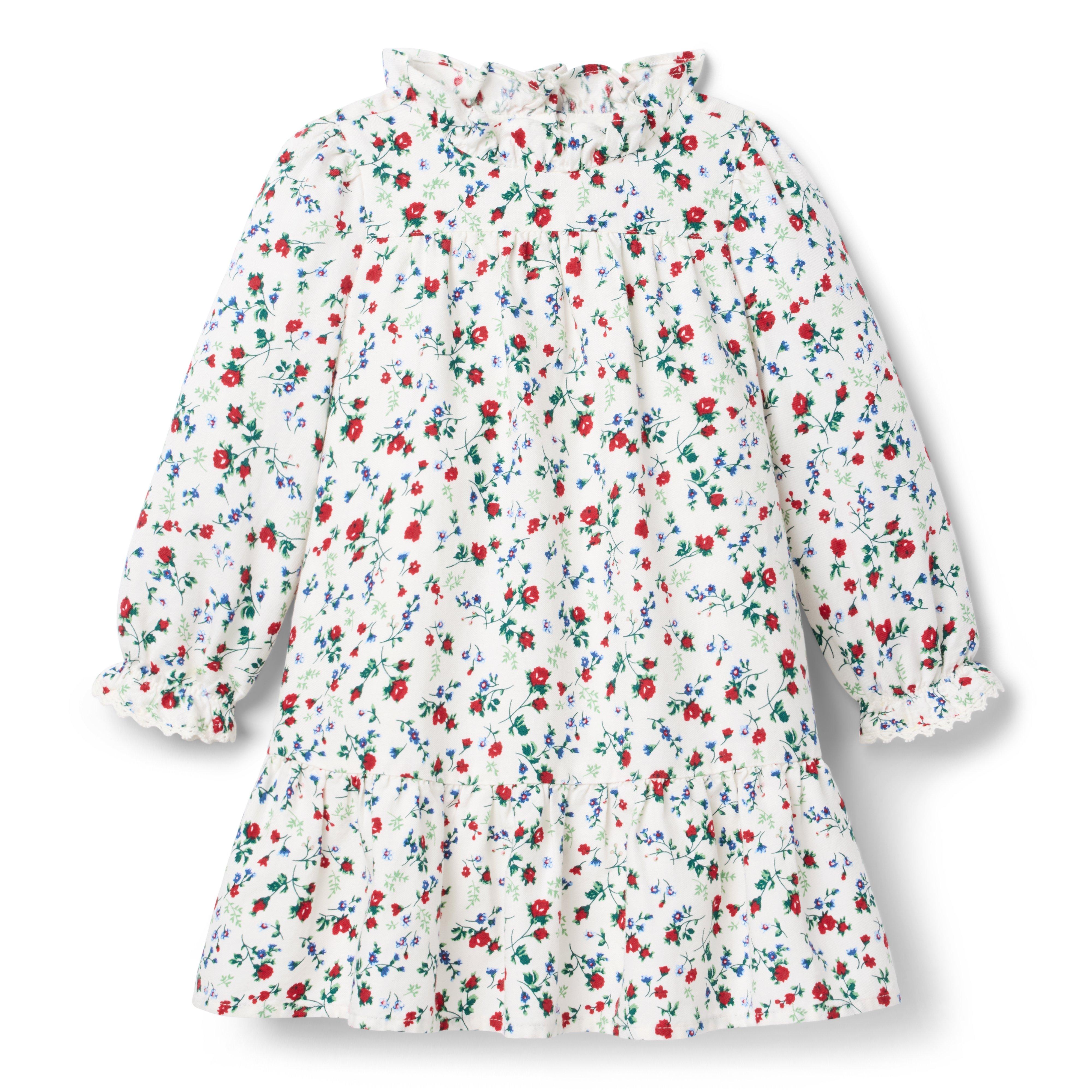 Floral Ruffle Dress