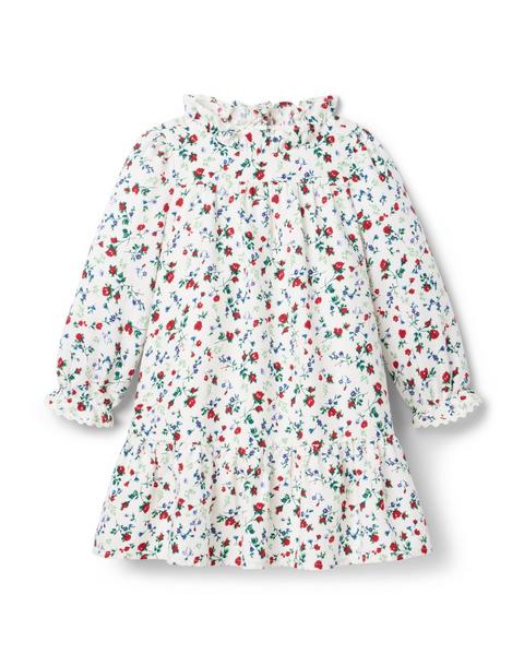 Floral Ruffle Dress