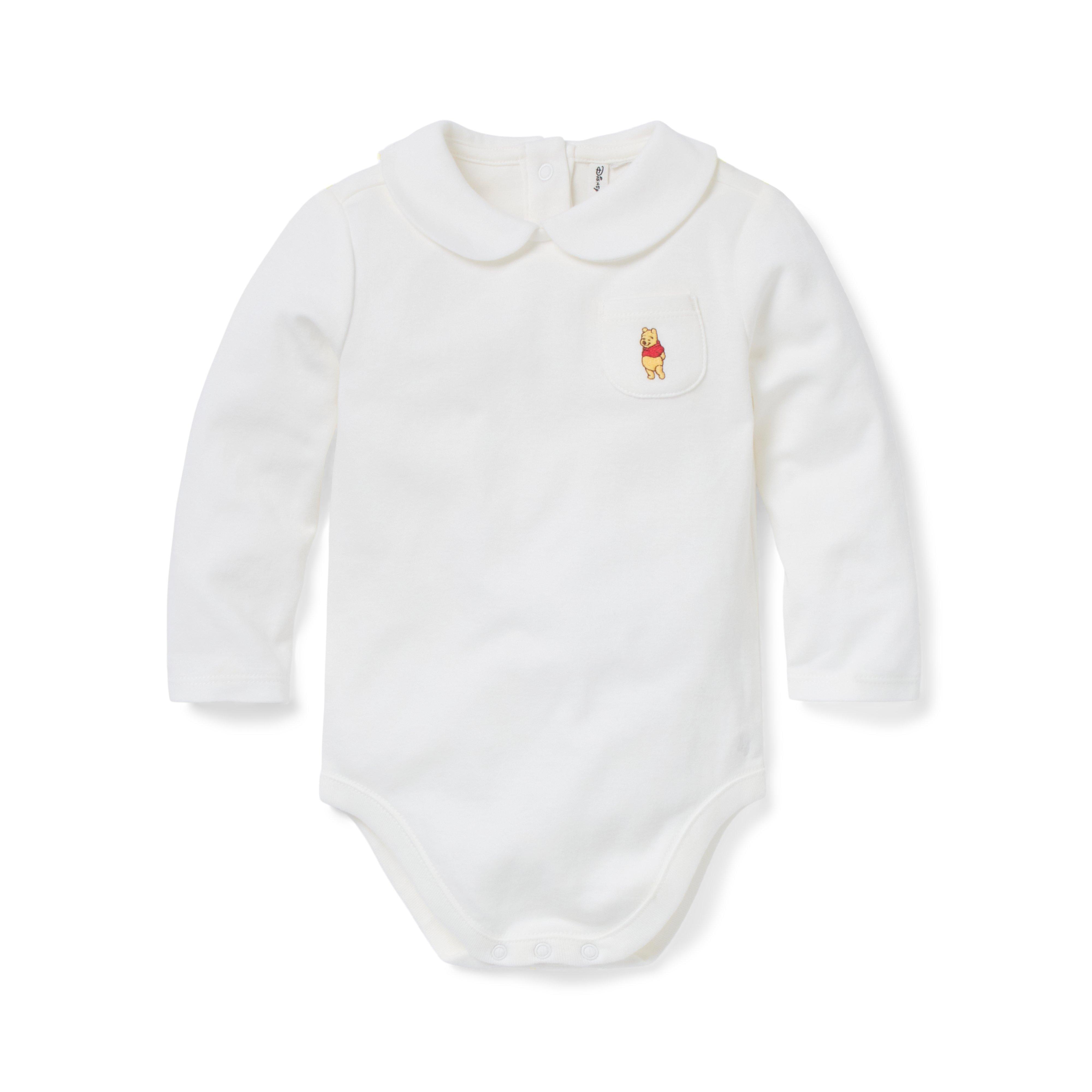 Disney Winnie The Pooh Baby Collared Bodysuit