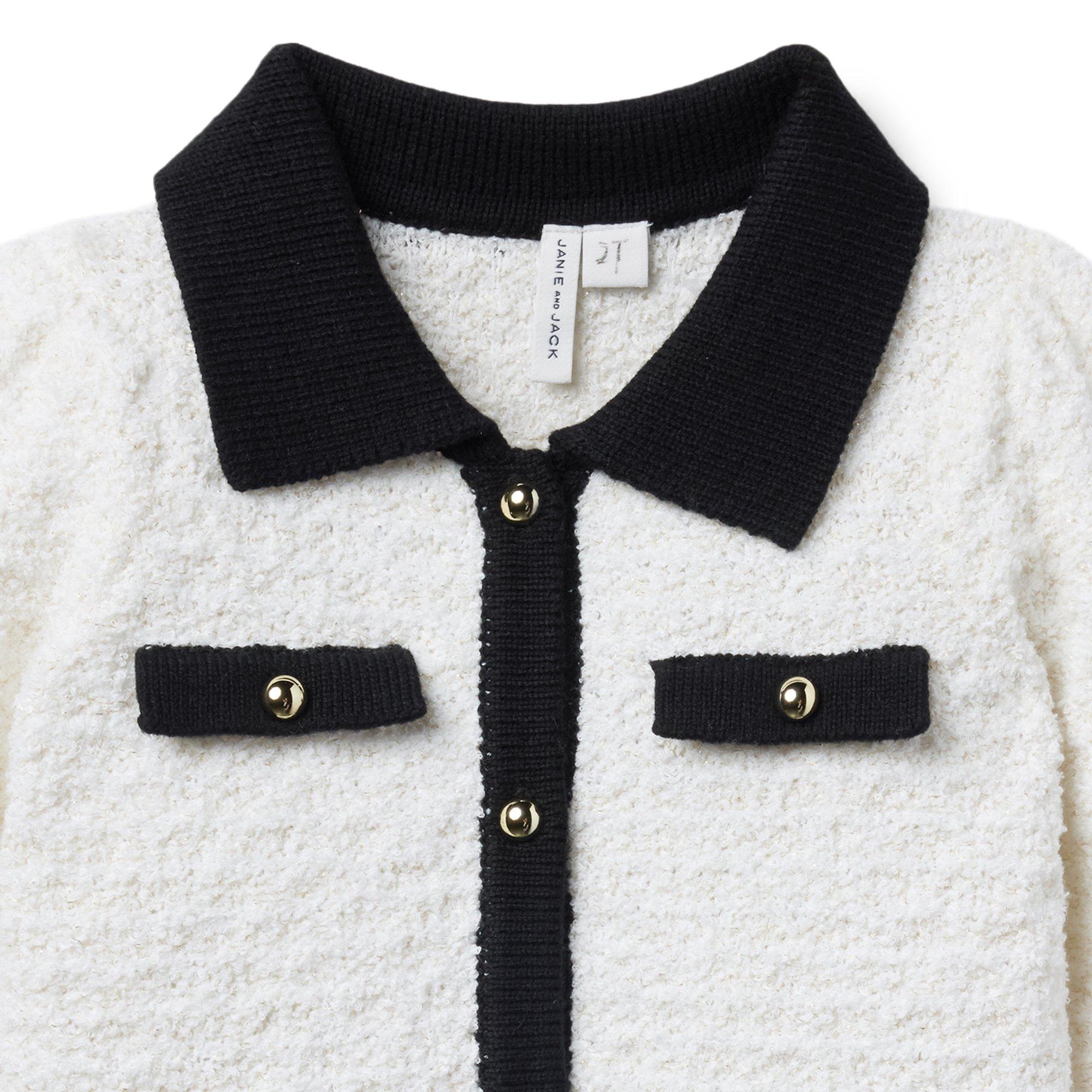 The Textured Collared Cardigan image number 1