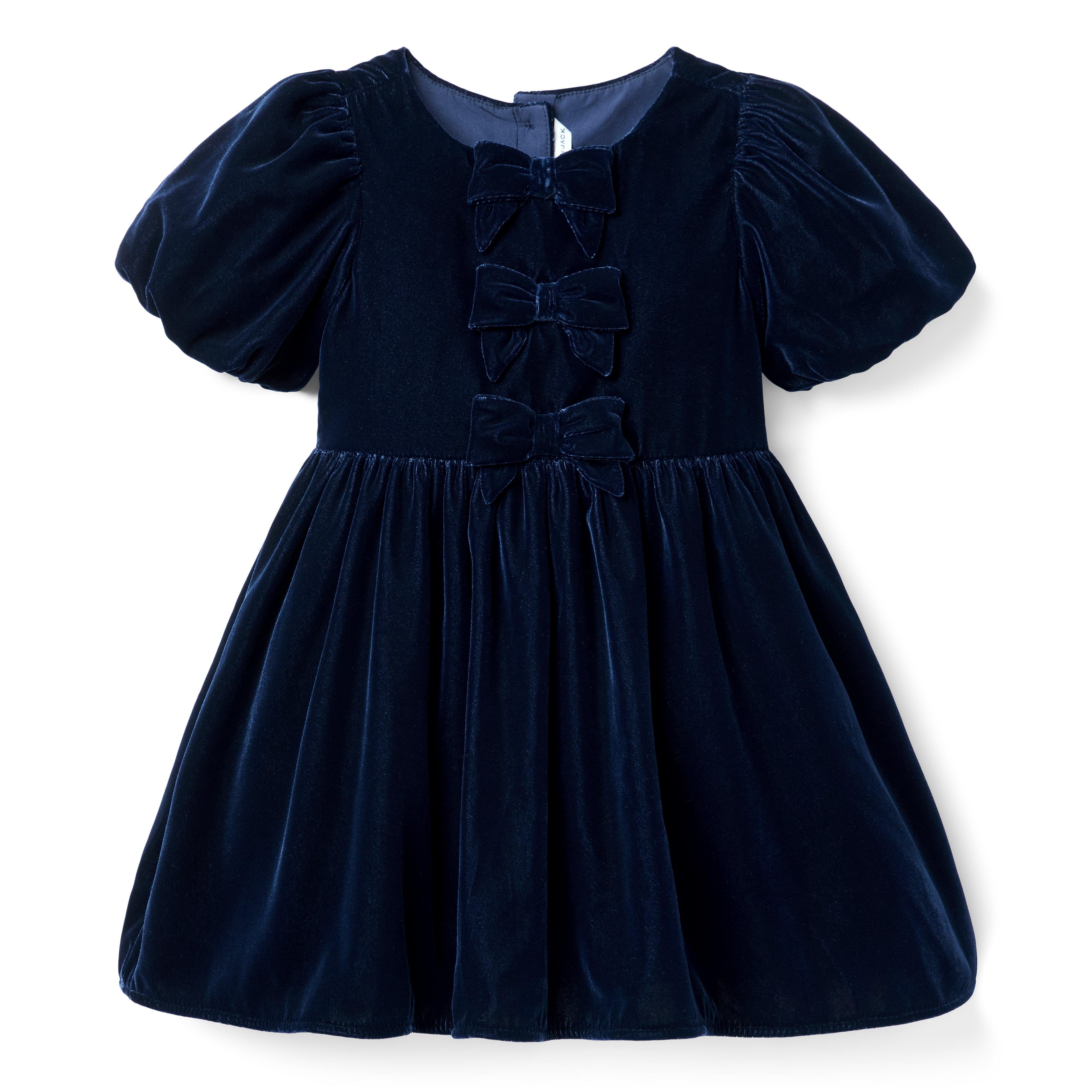 The Velvet Bow Dress