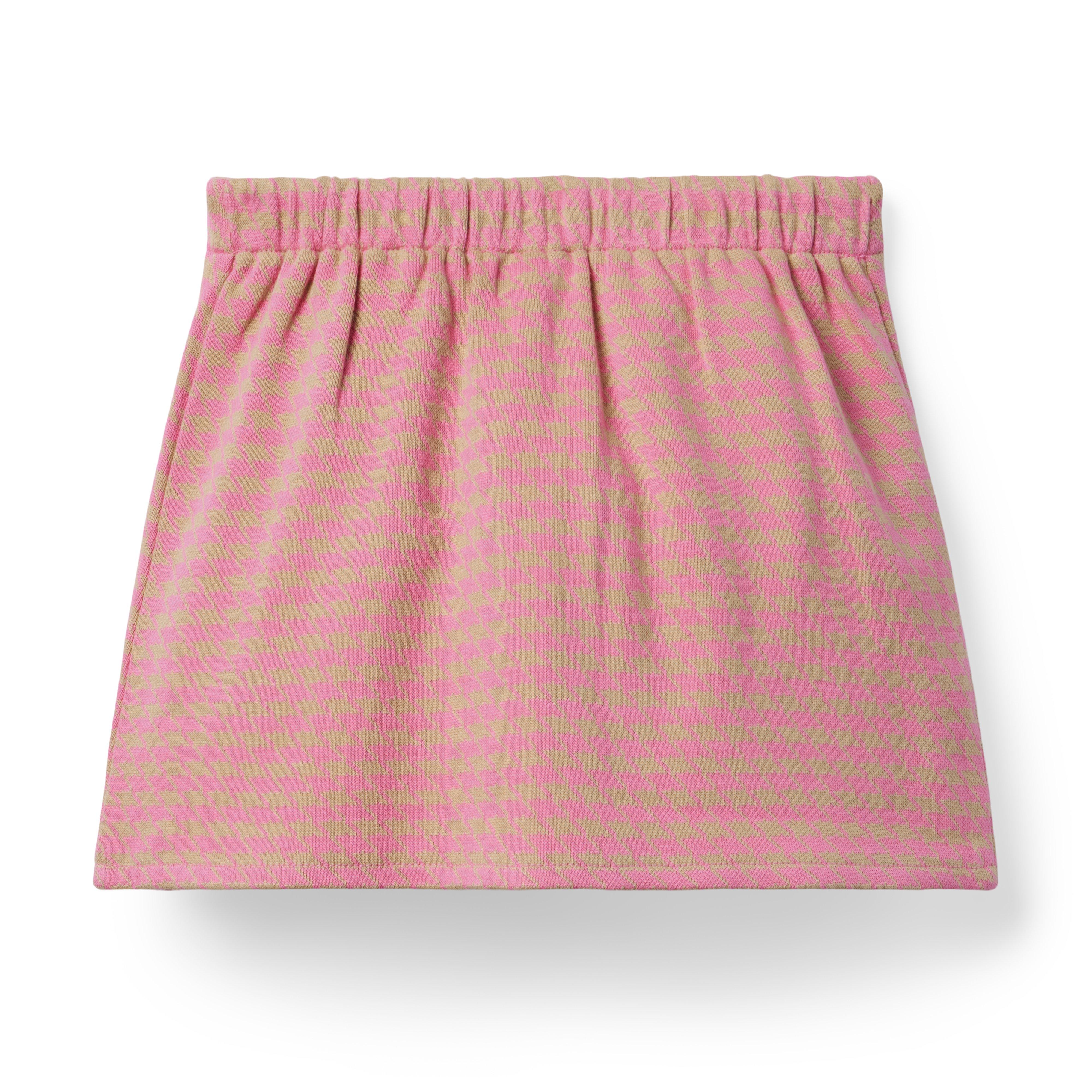 The Houndstooth Pleated Skirt image number 2