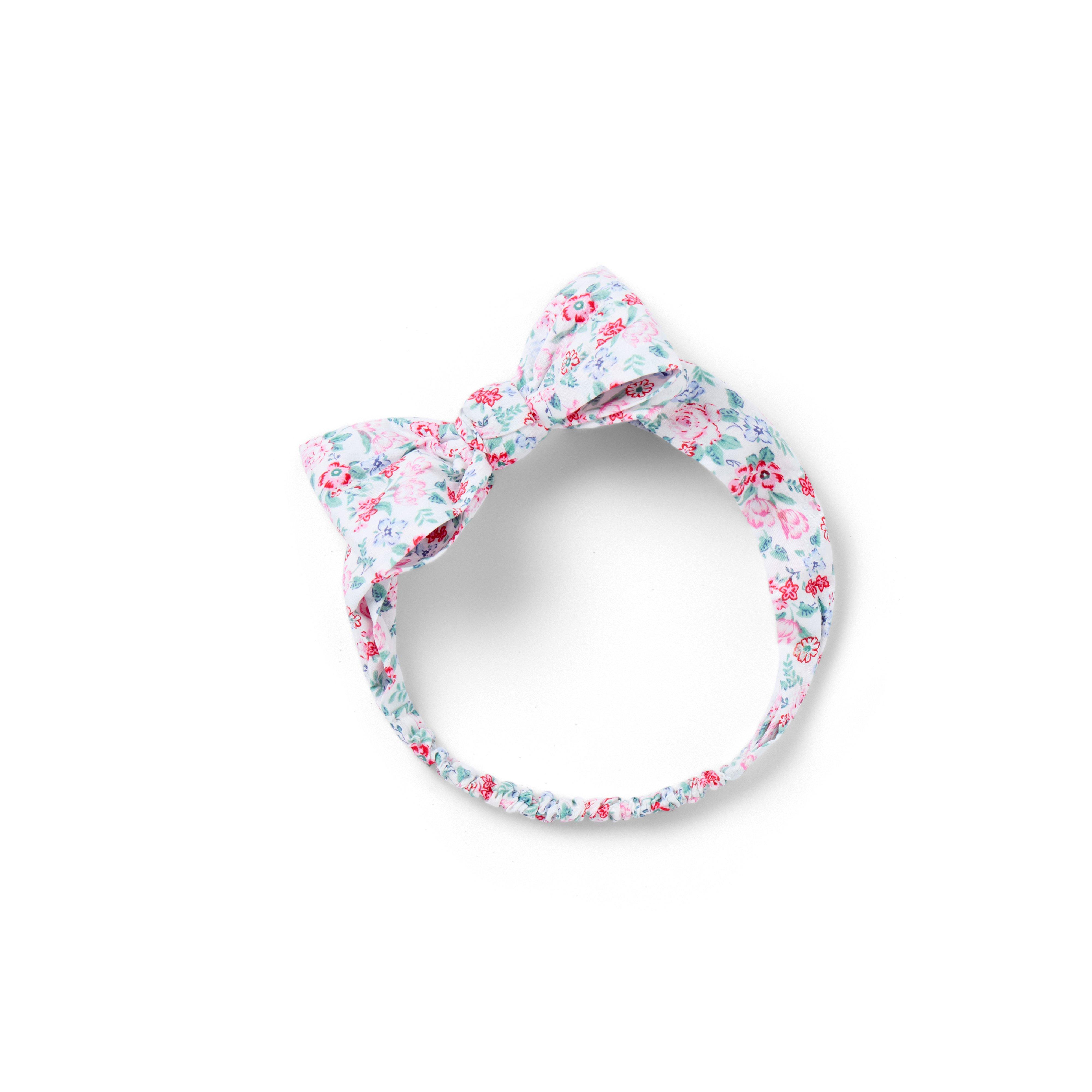 Baby Ditsy Floral Bow Soft Headband